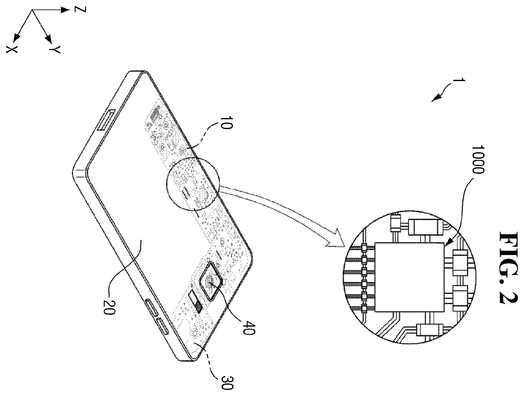 Patent US12568839 Figure 2 – Semiconductor package and method of fabricating the same