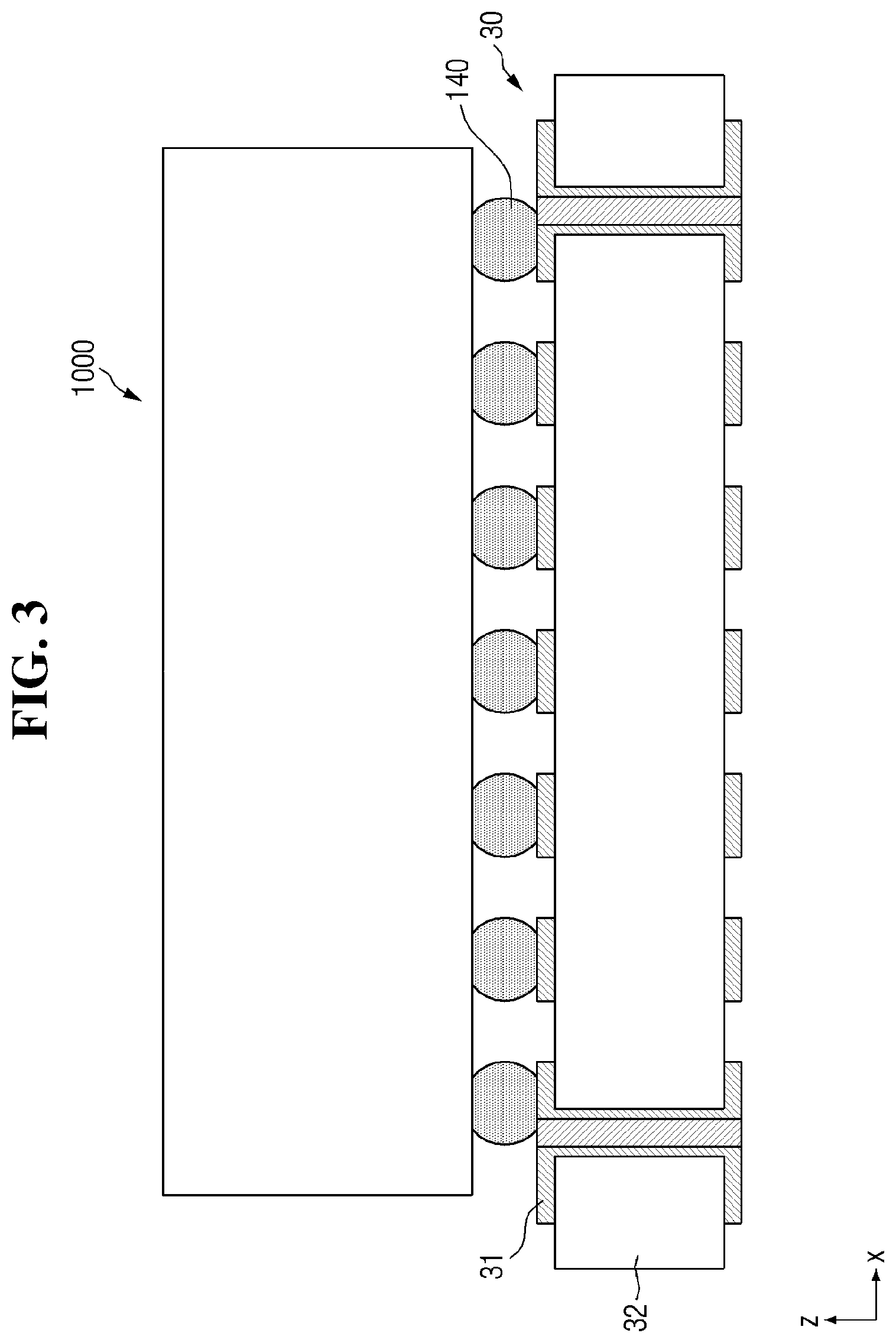 Patent US12568839 Figure 3 – Semiconductor package and method of fabricating the same