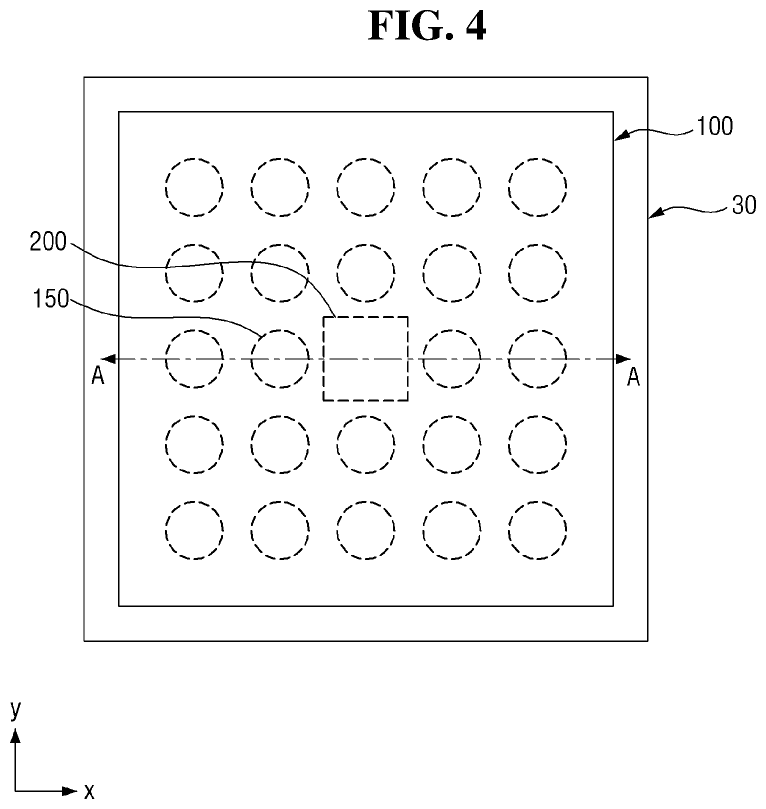 Patent US12568839 Figure 4 – Semiconductor package and method of fabricating the same