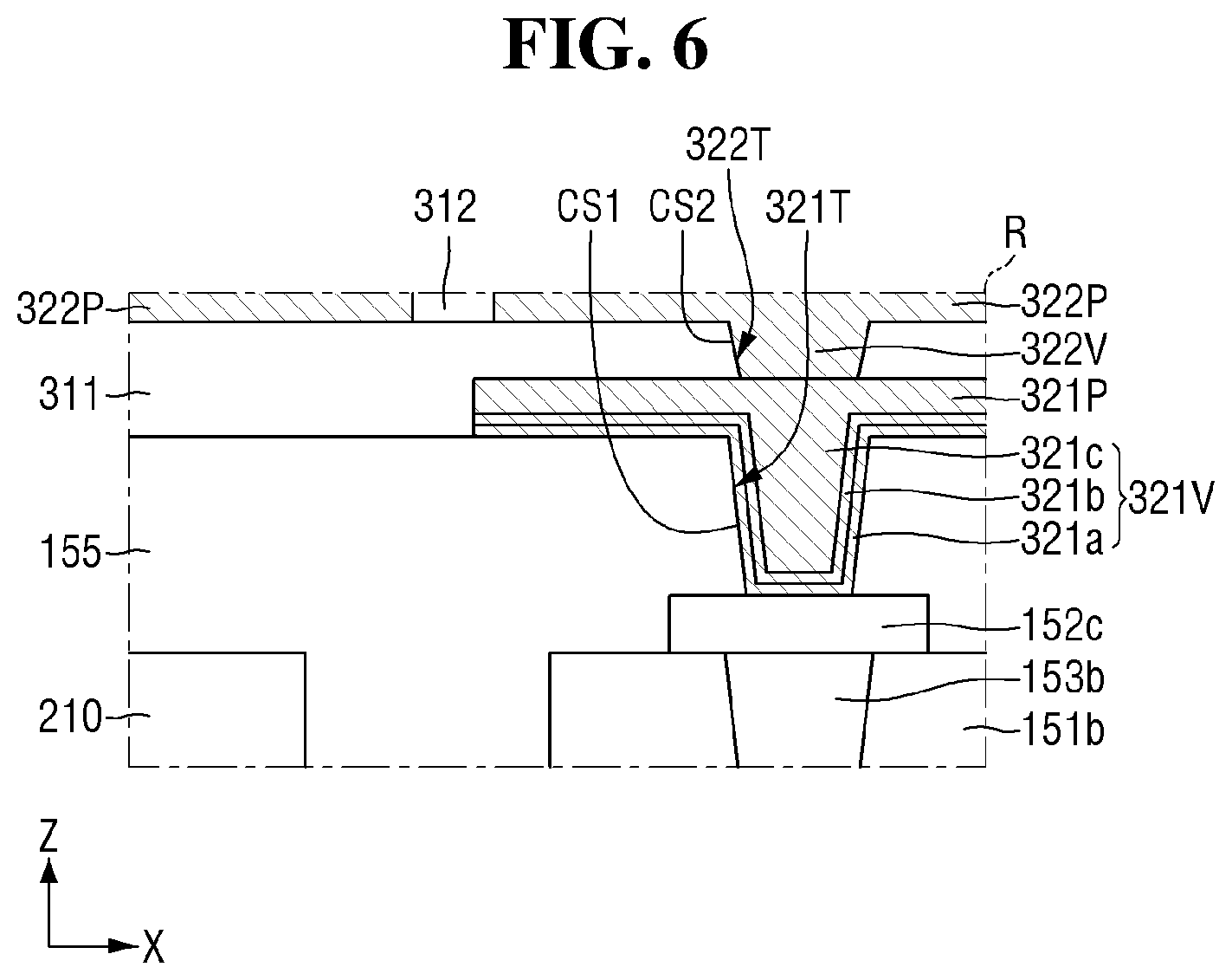 Patent US12568839 Figure 6 – Semiconductor package and method of fabricating the same