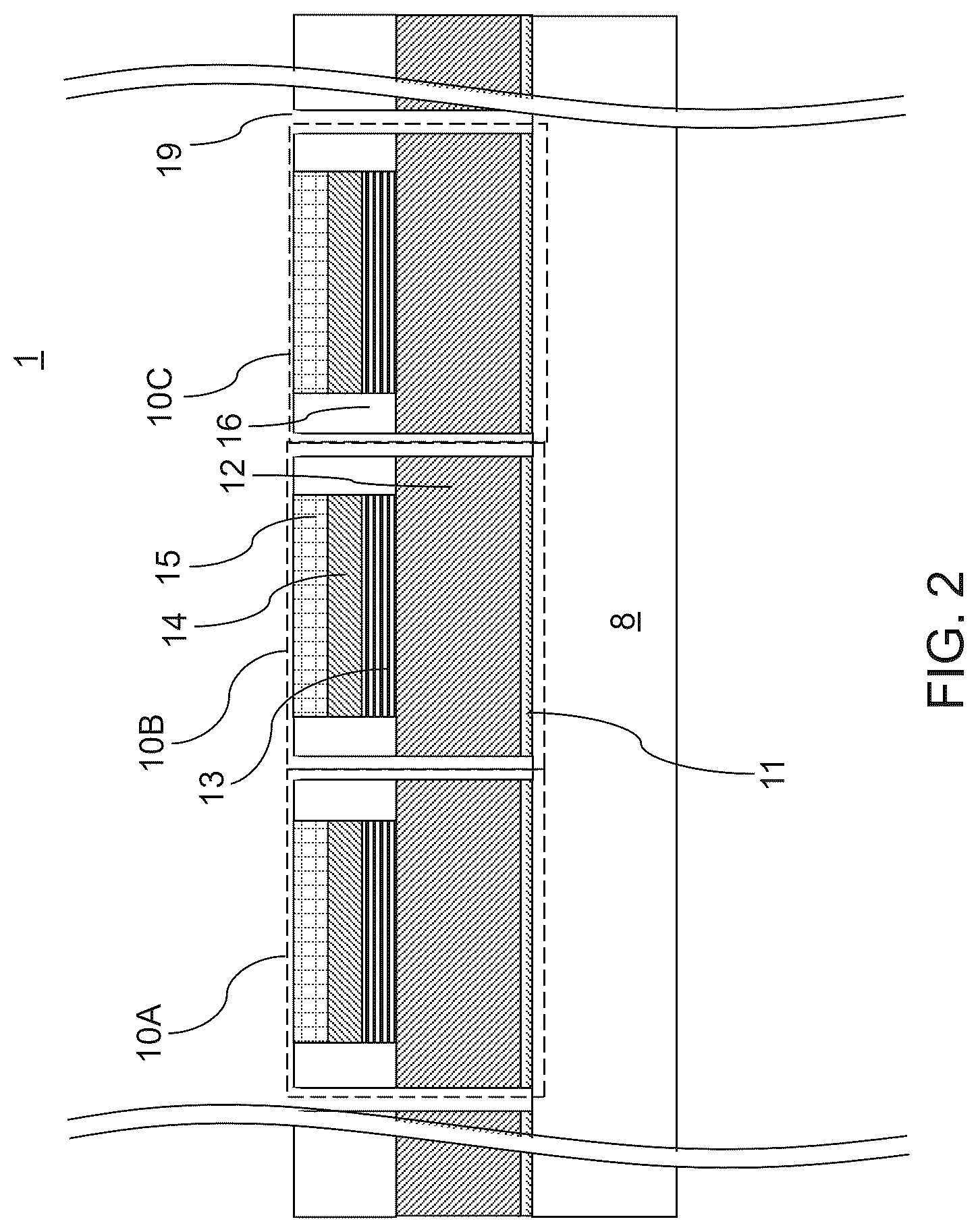 Patent US12568840 Figure 2 – Apparatus and method for transferring light-emitting diodes