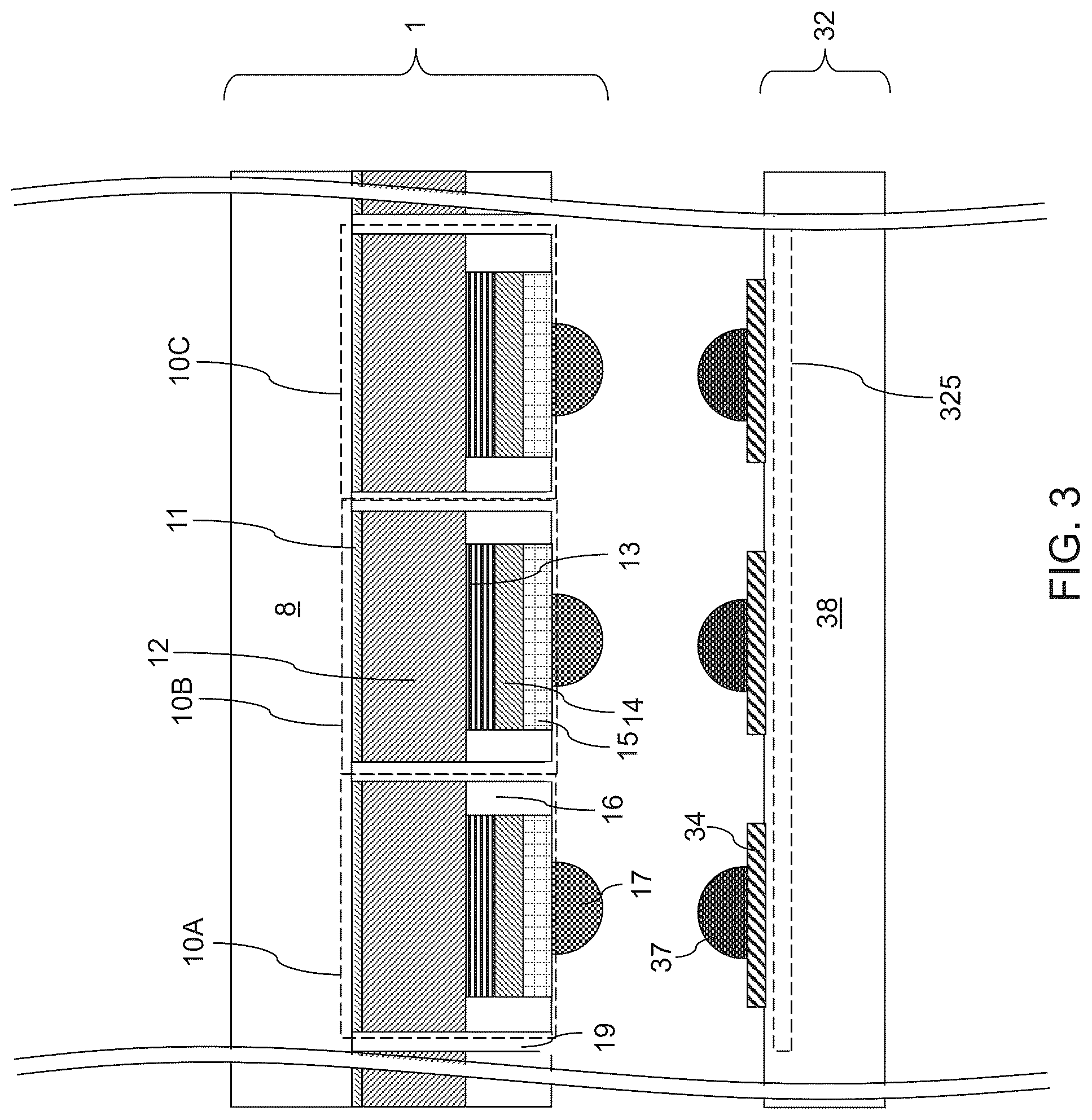 Patent US12568840 Figure 3 – Apparatus and method for transferring light-emitting diodes