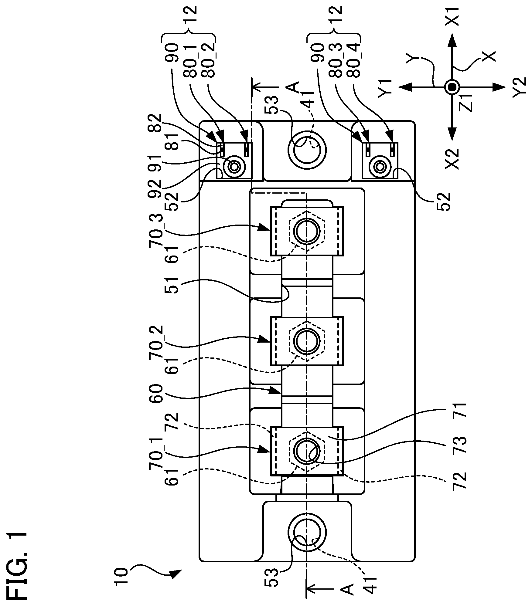 Patent US12568841 Figure 1 – Semiconductor module