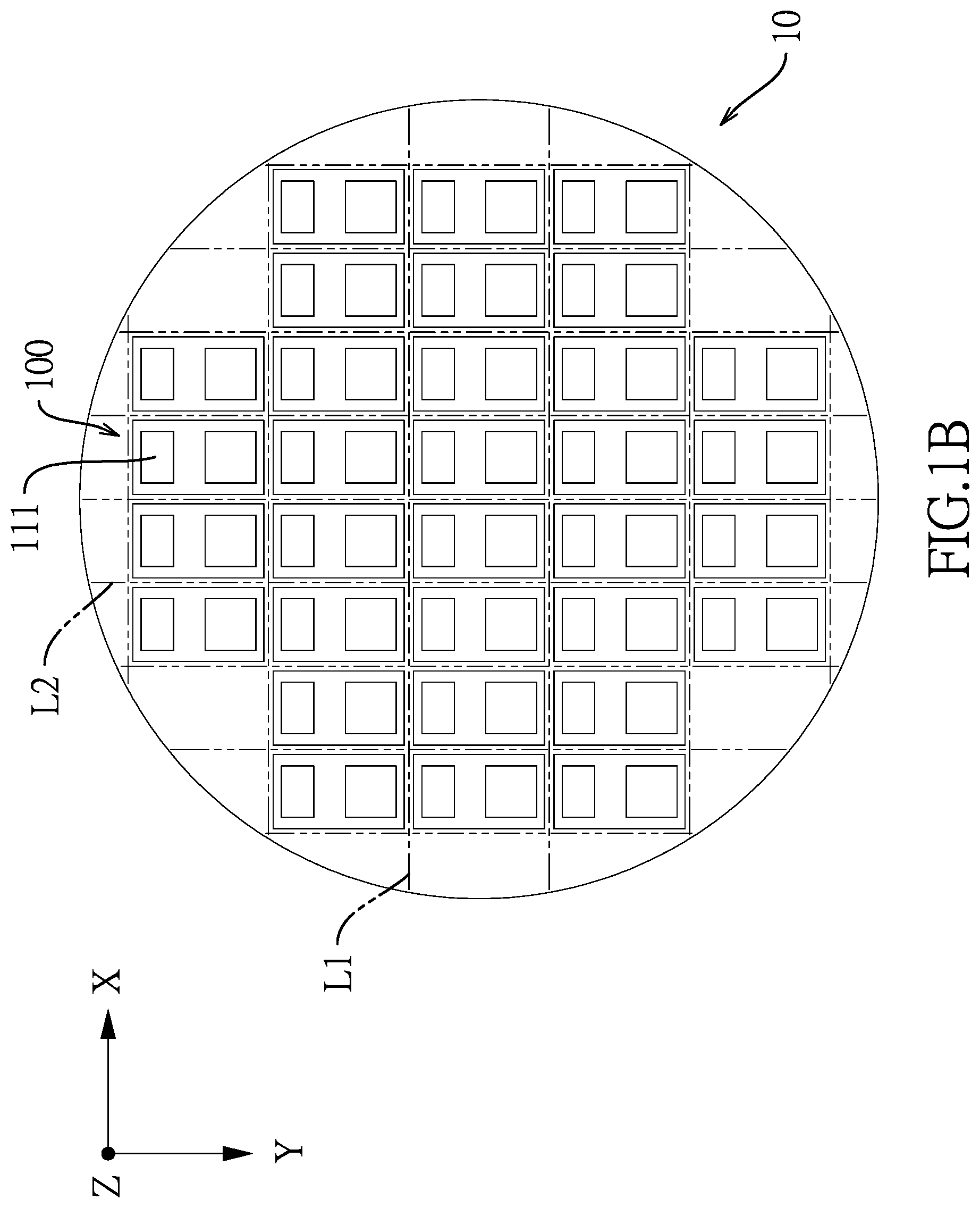 Patent US12568844 Figure 2 – Wafer-level-package device with peripheral side wall protection