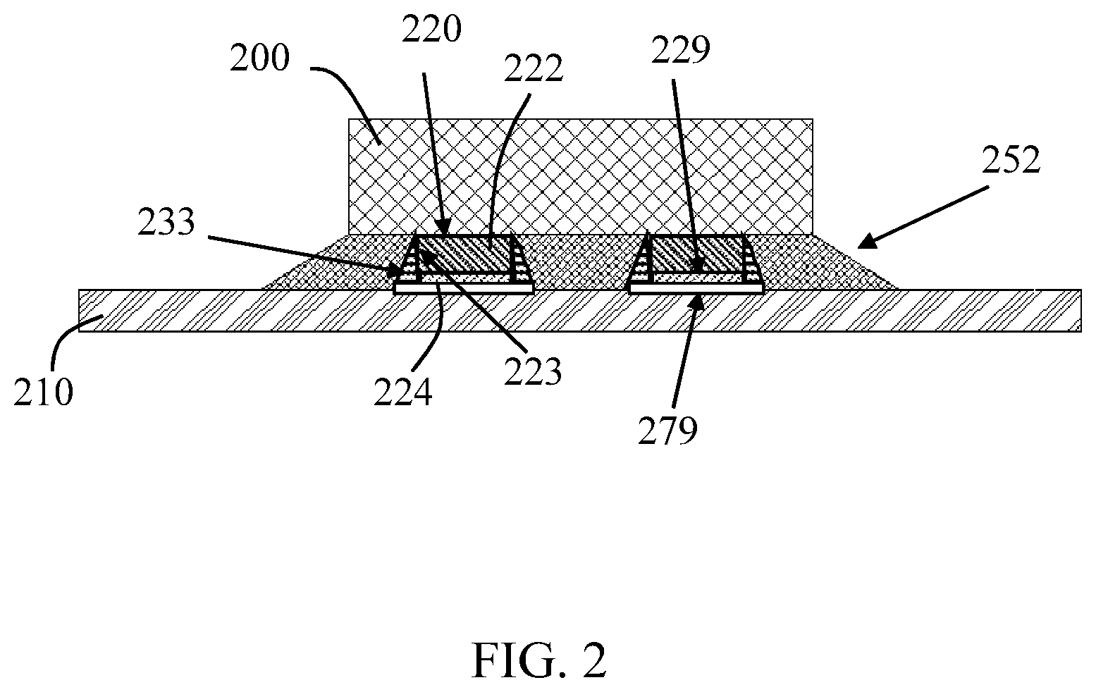 Patent US12568845 Figure 3 – Chip scale semiconductor package having back side metal layer and raised front side pad and method of making the same