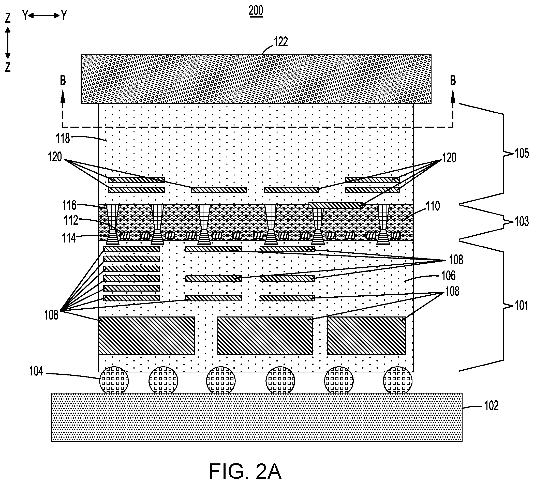 Patent US12568846 Figure 3 – Wafer dies with thermally conducting perimeter regions
