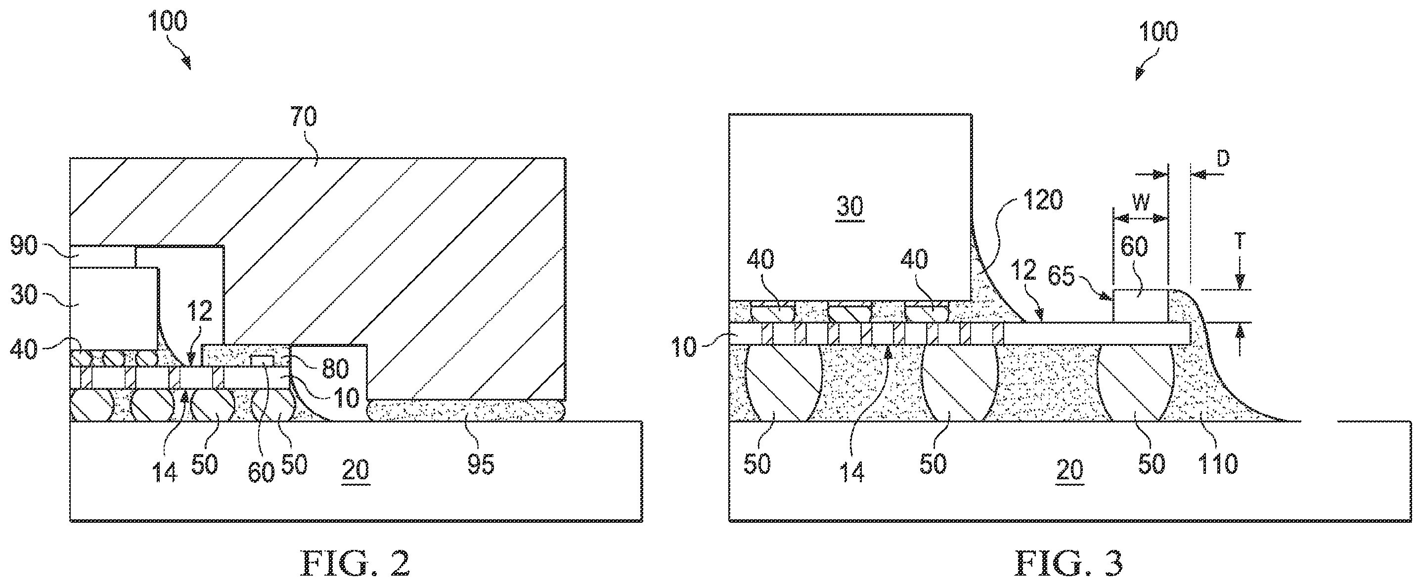 Patent US12568849 Figure 2 – Dam for three-dimensional integrated circuit