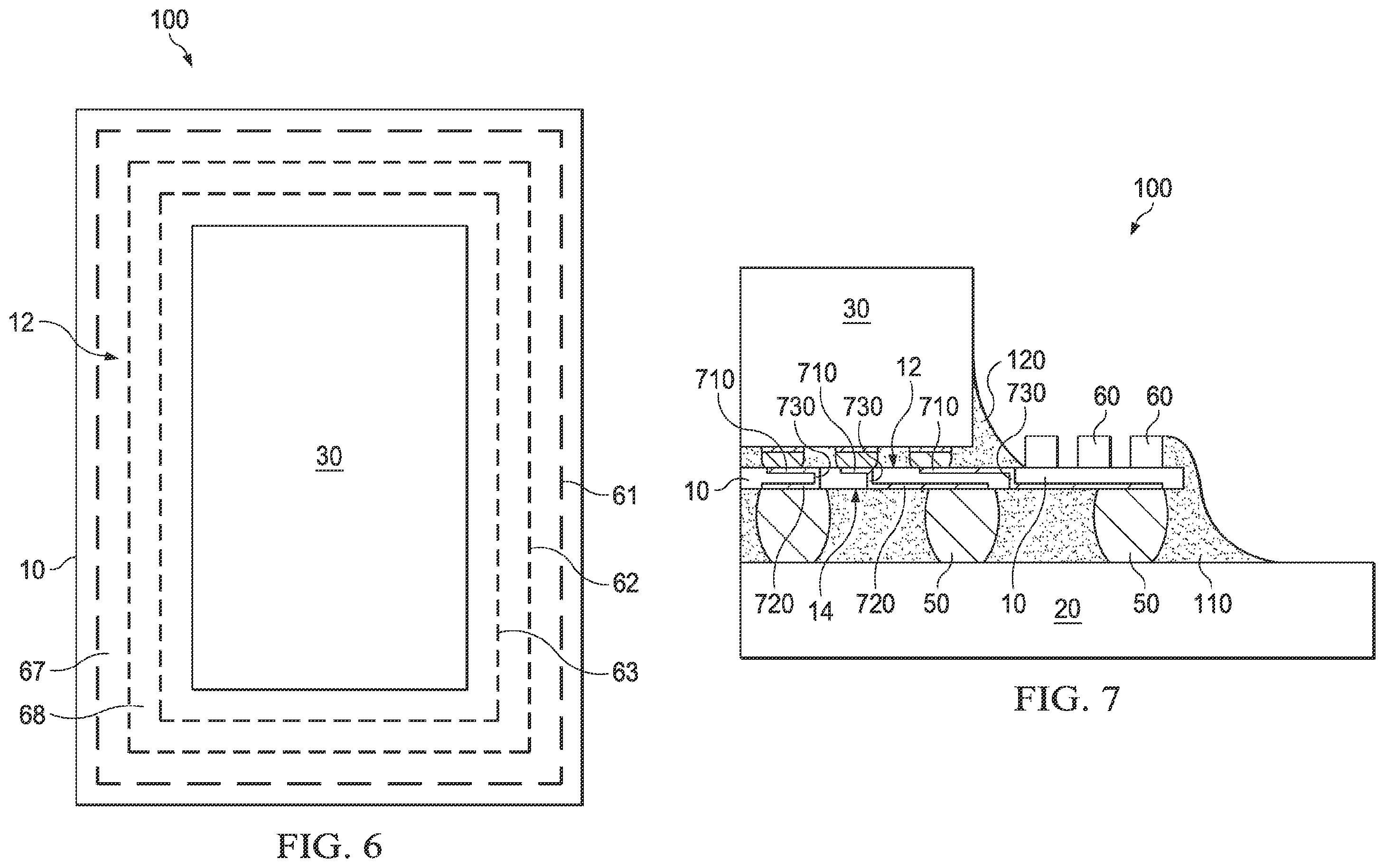 Patent US12568849 Figure 4 – Dam for three-dimensional integrated circuit