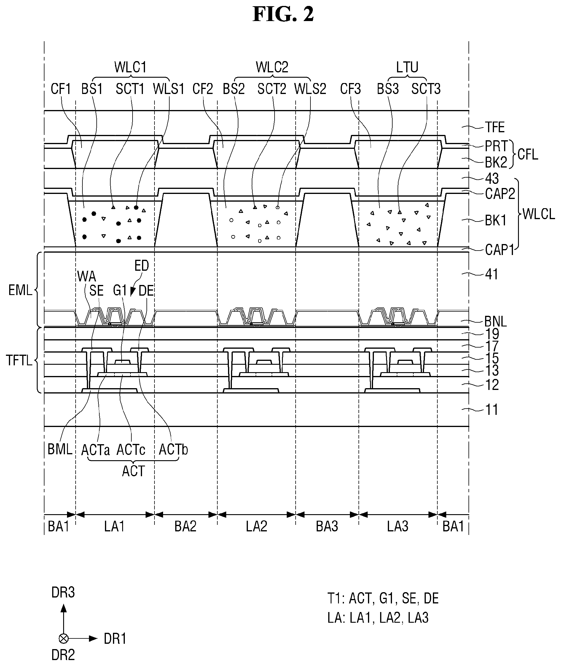 Patent US12568852 Figure 2 – Display device