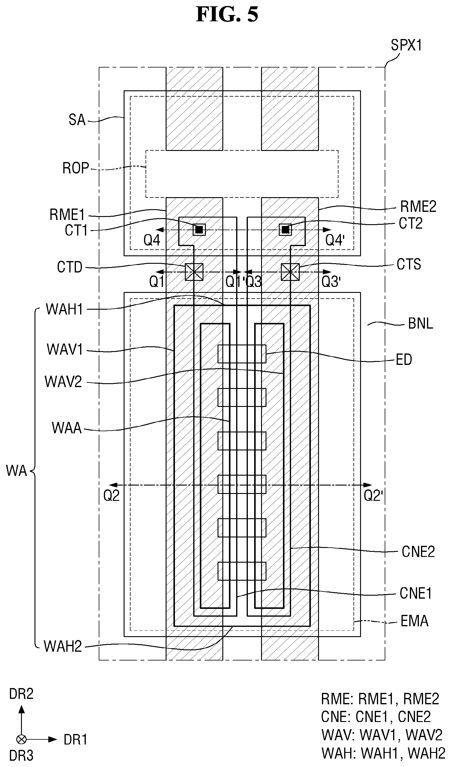 Patent US12568852 Figure 5 – Display device