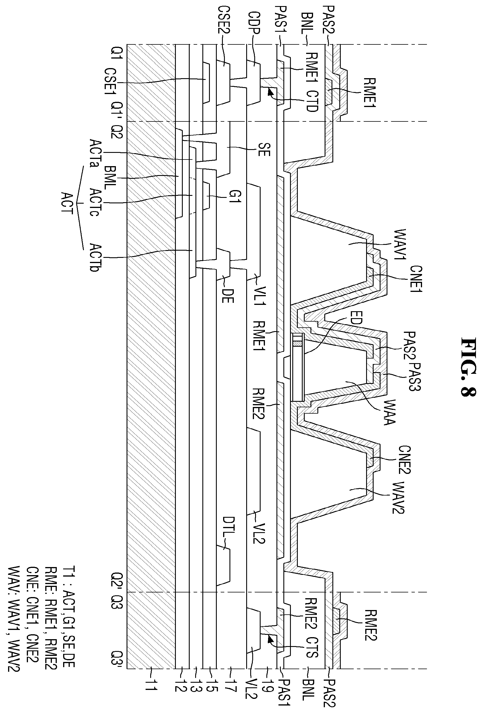 Patent US12568852 Figure 8 – Display device