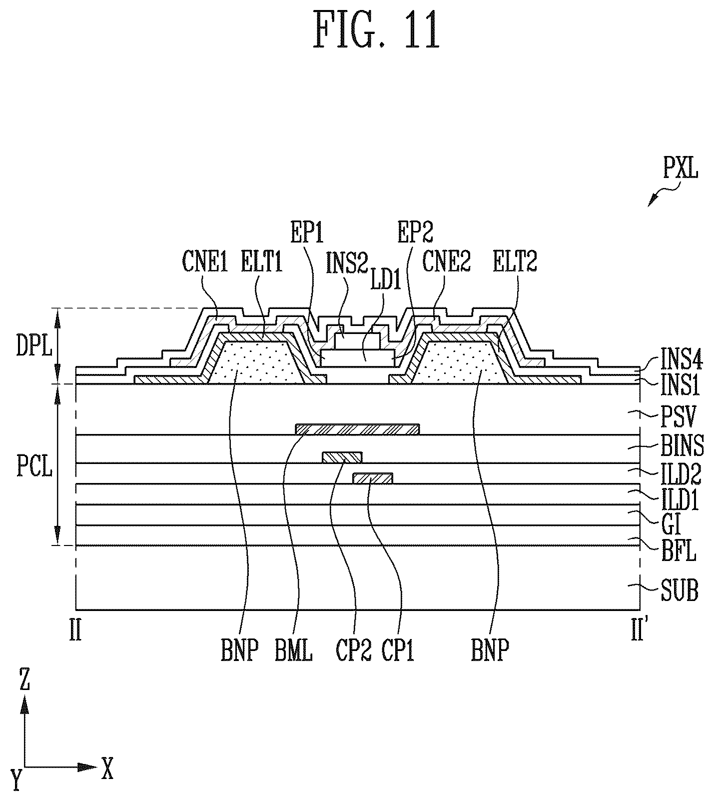 Patent US12568853 Figure 10 – Display device