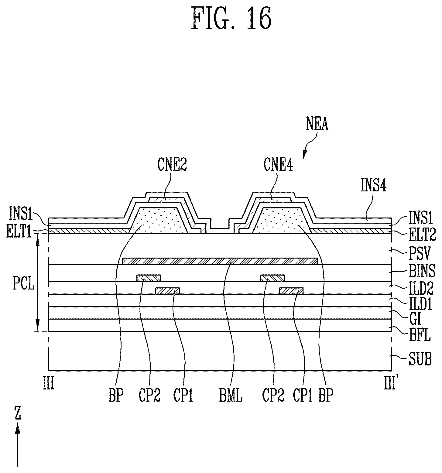 Patent US12568853 Figure 15 – Display device