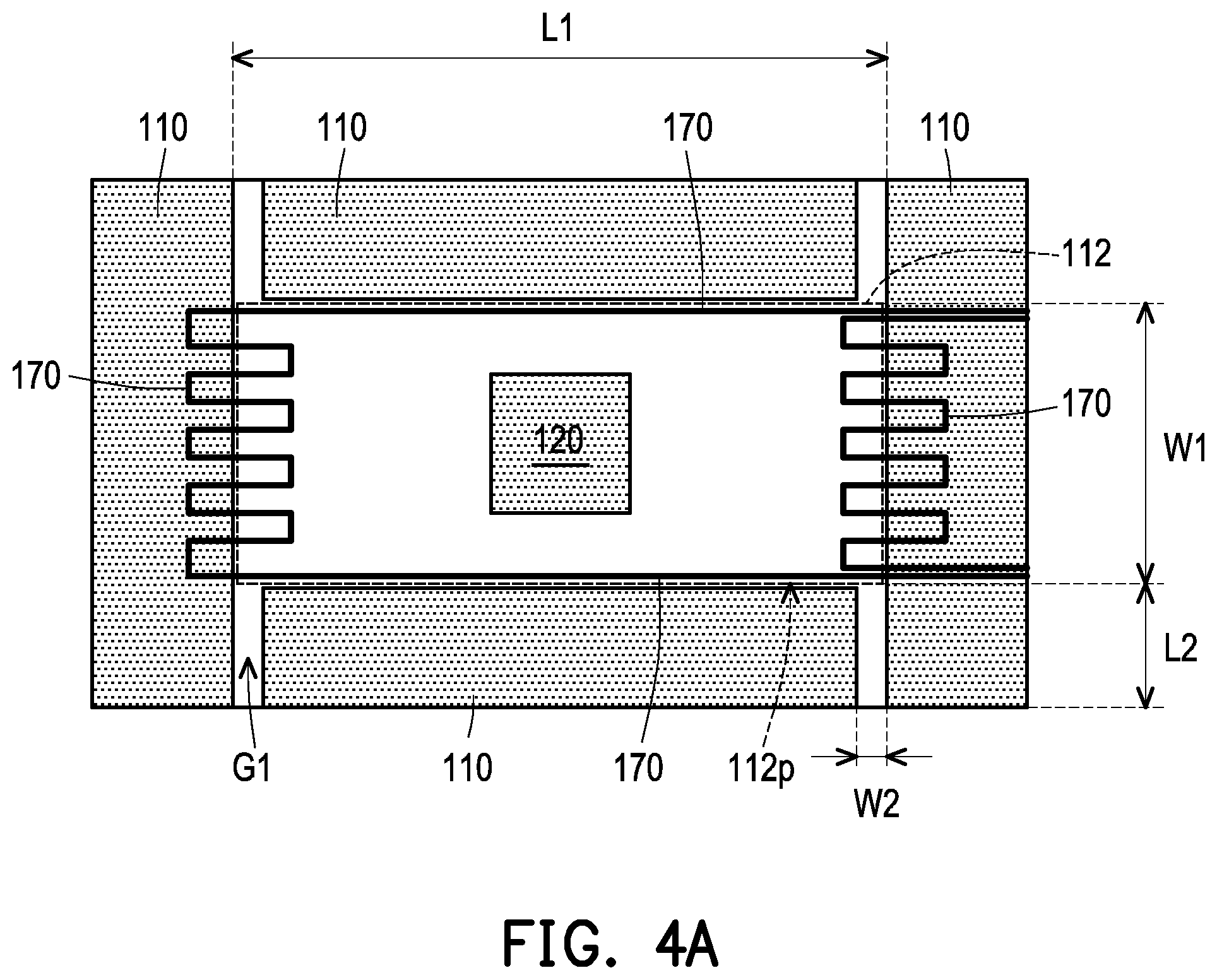 Patent US12568854 Figure 9 – Semiconductor packages having semiconductor blocks surrounding semiconductor device