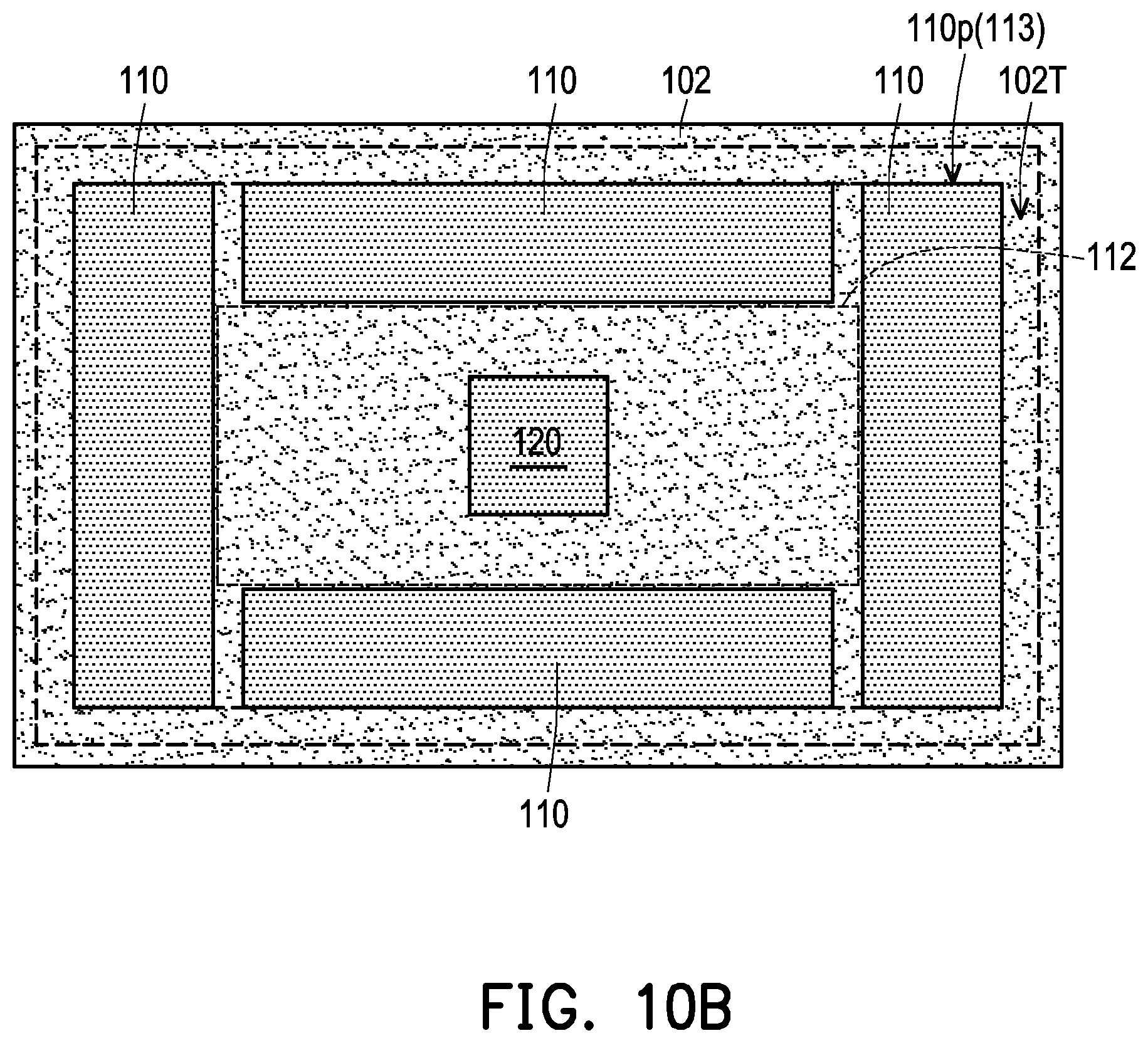 Patent US12568854 Figure 20 – Semiconductor packages having semiconductor blocks surrounding semiconductor device