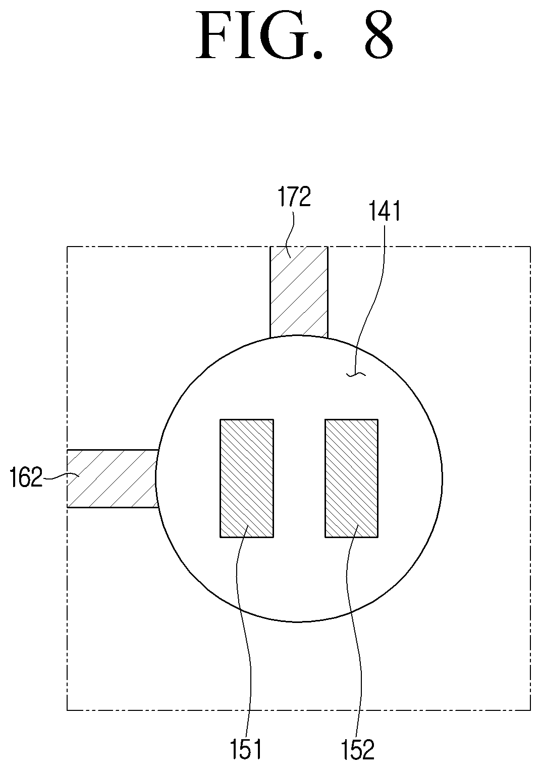 Patent US12568855 Figure 8 – Display module