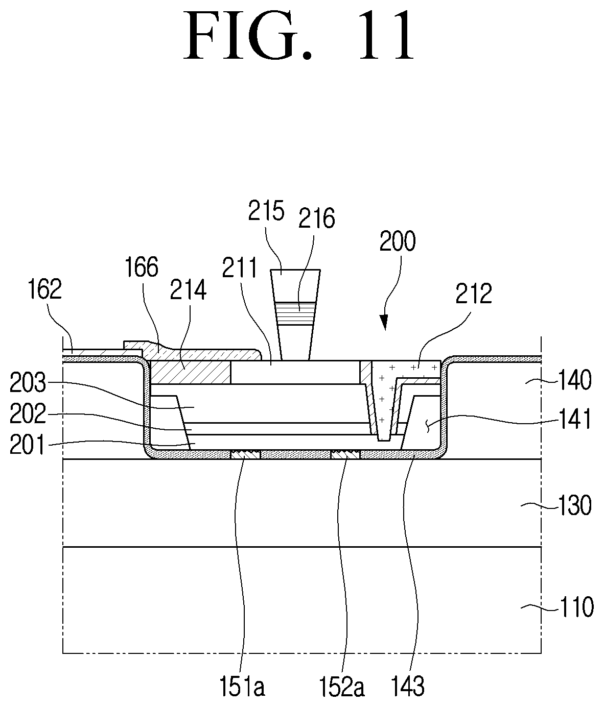 Patent US12568855 Figure 11 – Display module
