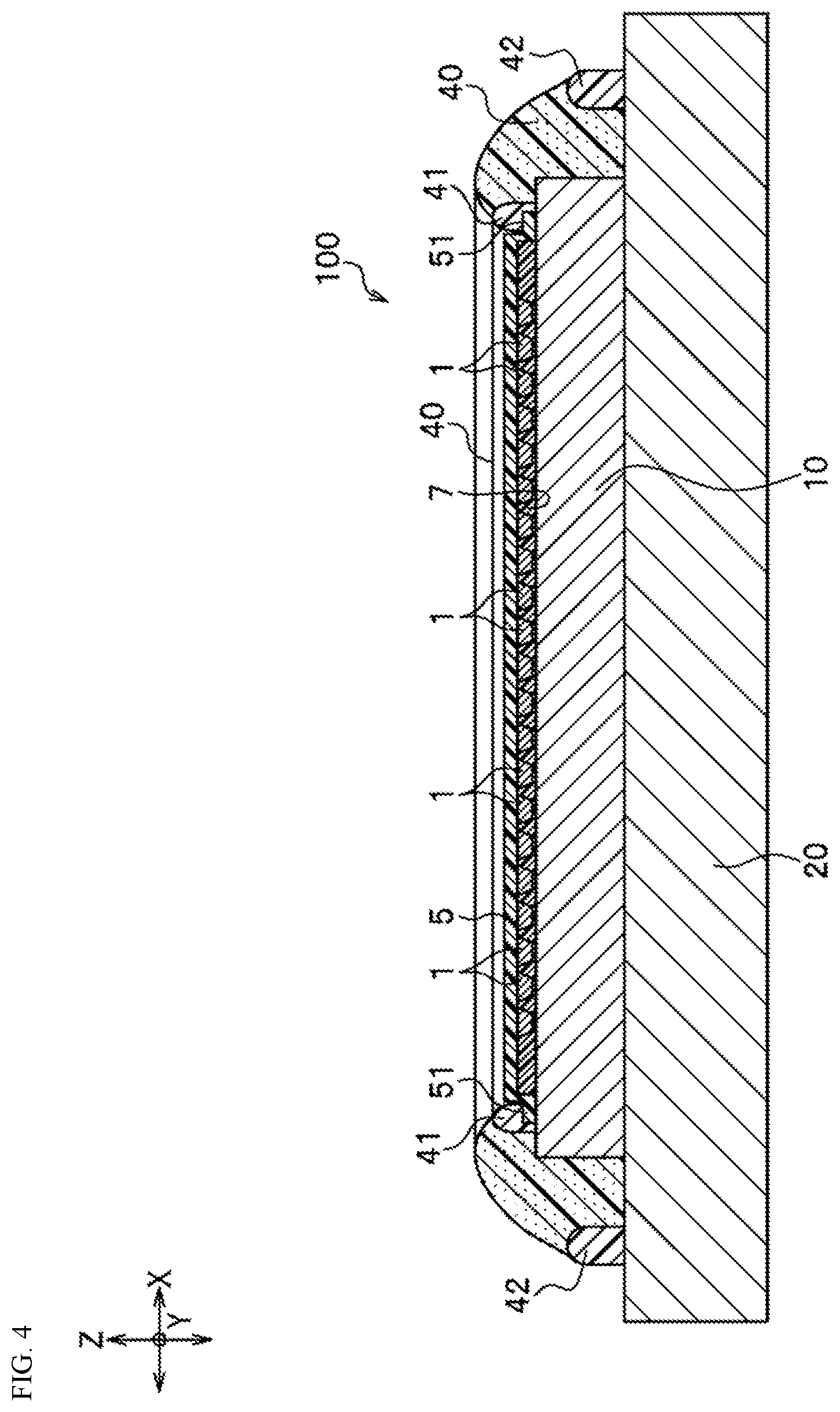 Patent US12568857 Figure 4 – Method for manufacturing light emitting device