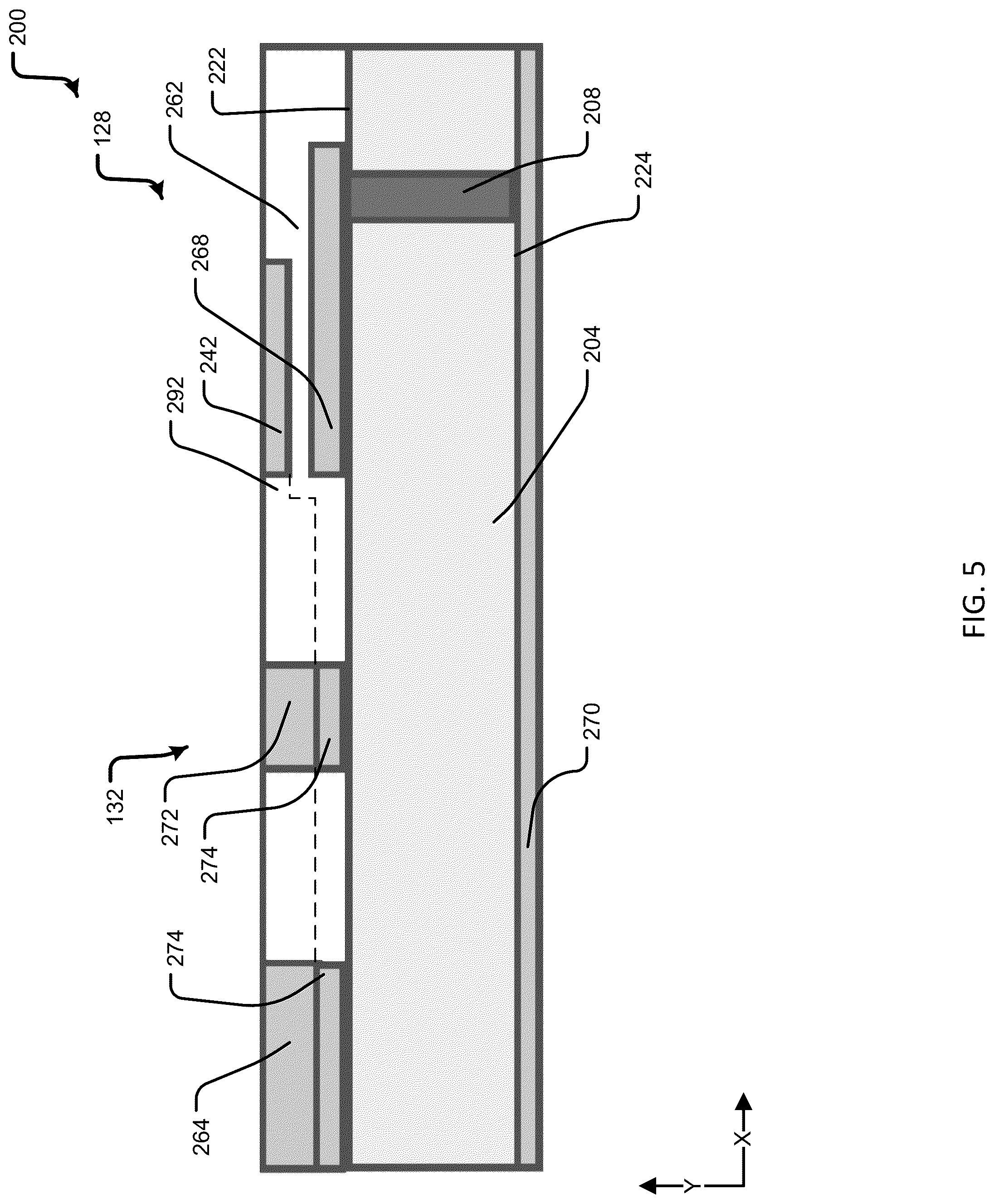 Patent US12568859 Figure 5 – Silicon carbide based integrated passive devices for impedence matching of radio frequency power devices and process of implementing the same