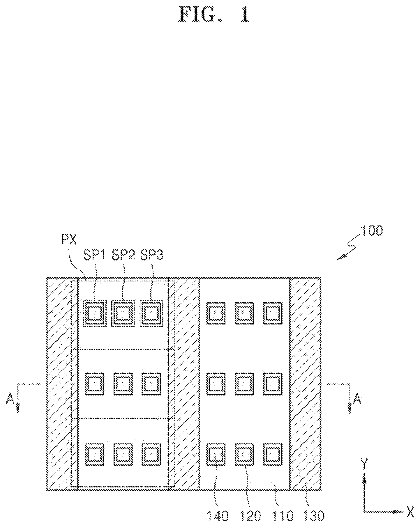 Patent US12568861 — Micro semiconductor chip transfer substrate and method of manufacturing display apparatus — Figure 1