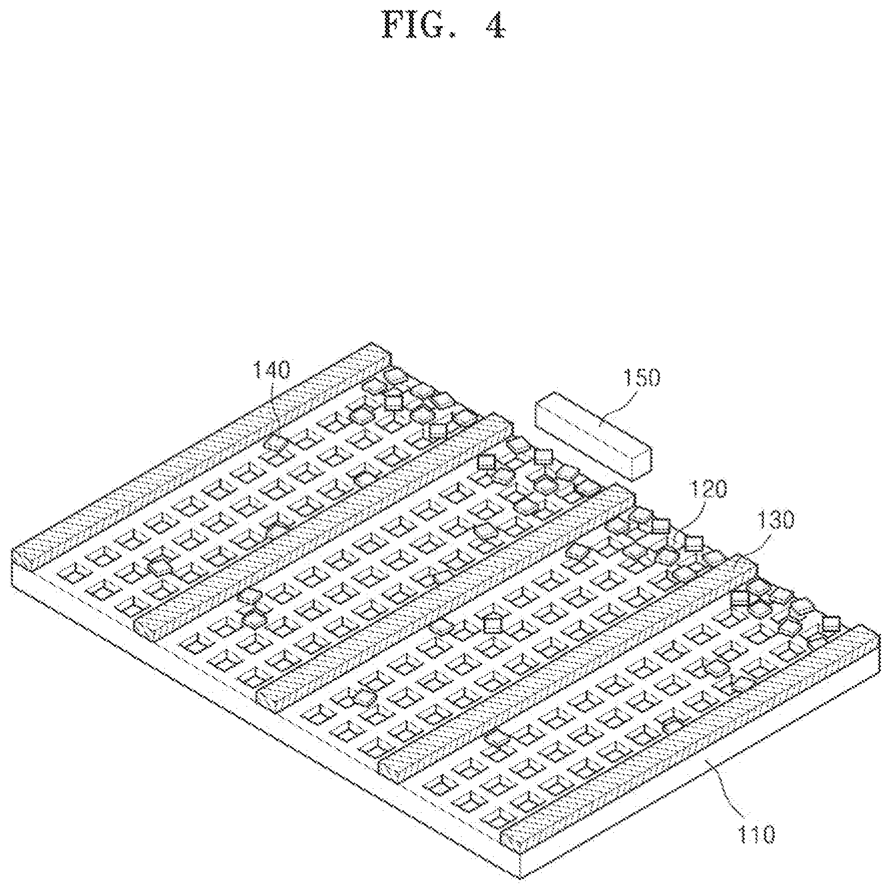 Patent US12568861 Figure 3 – Micro semiconductor chip transfer substrate and method of manufacturing display apparatus