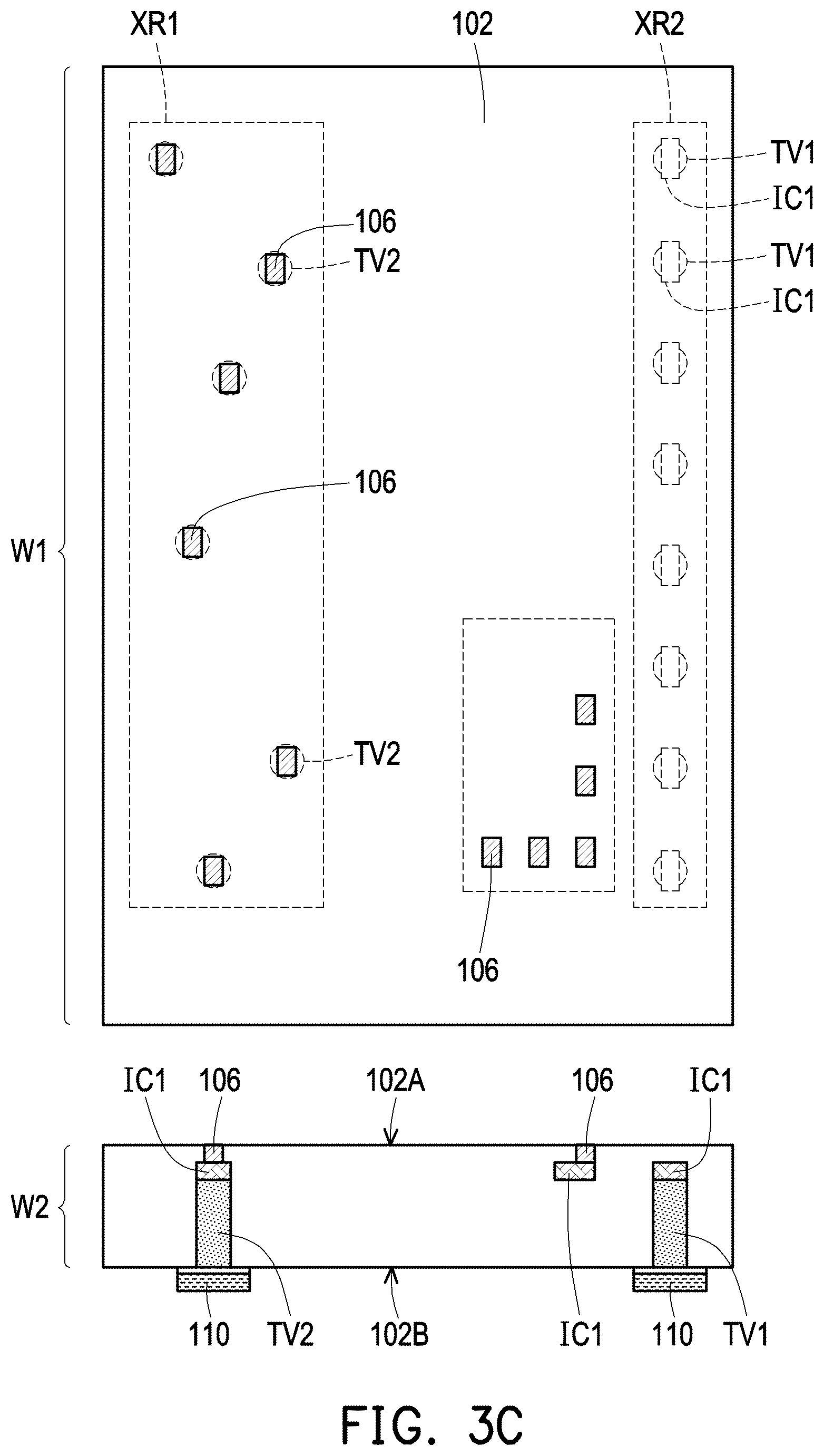 Patent US12568862 Figure 6 – Stacked semiconductor device and method of fabricating the same
