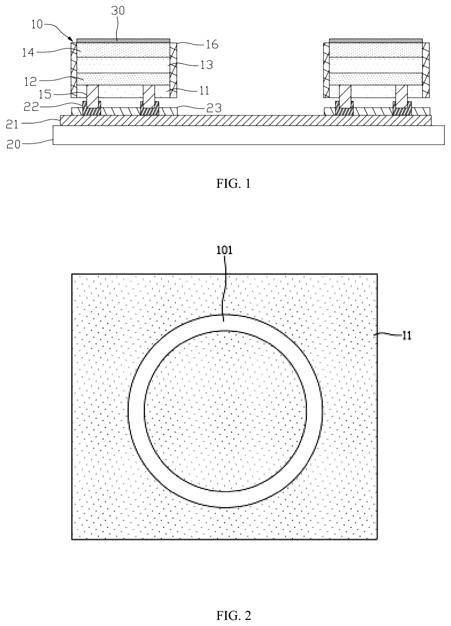 Patent US12568863 Figure 1 – Display panel and manufacturing method thereof