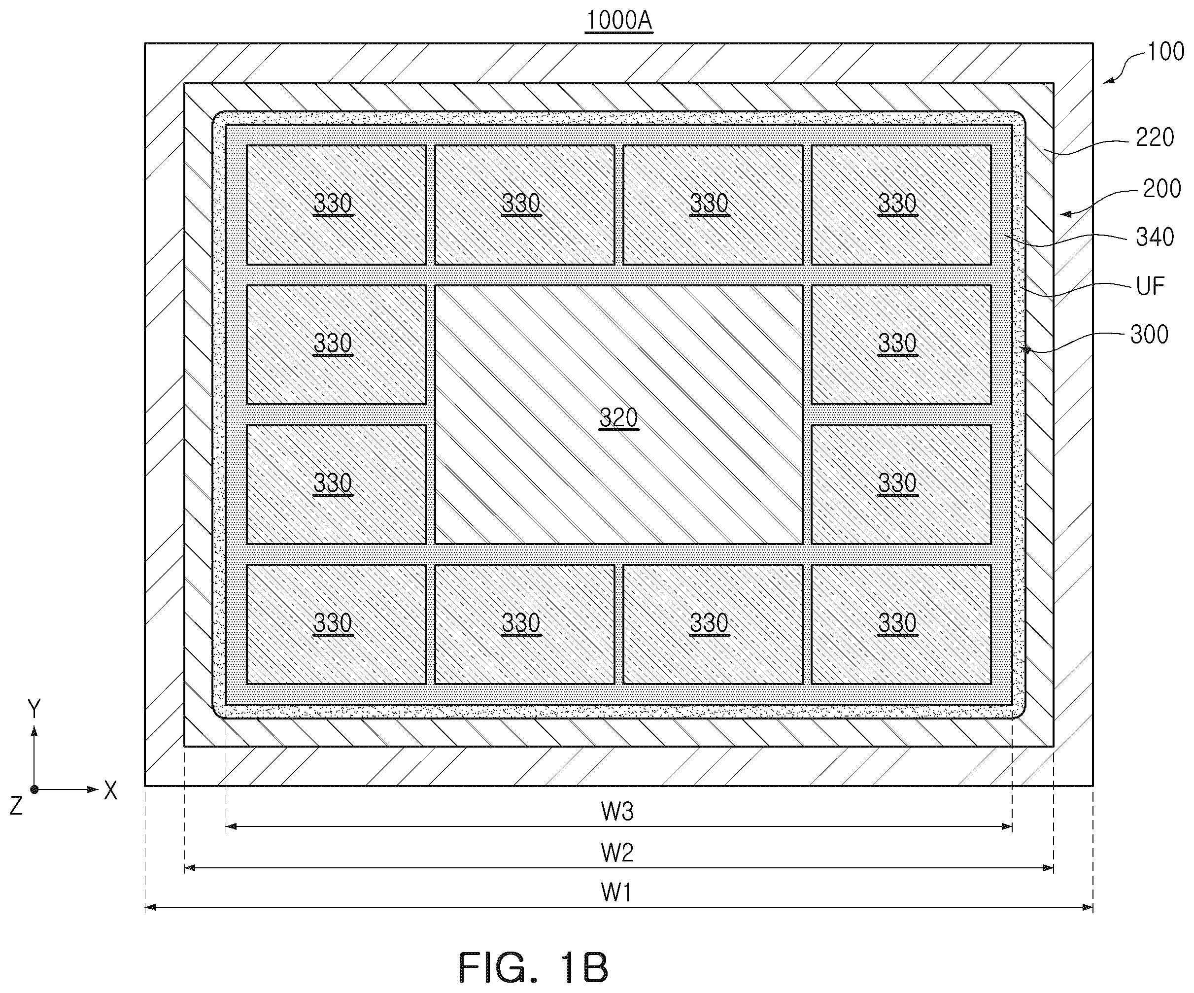 Patent US12568865 Figure 2 – Semiconductor package