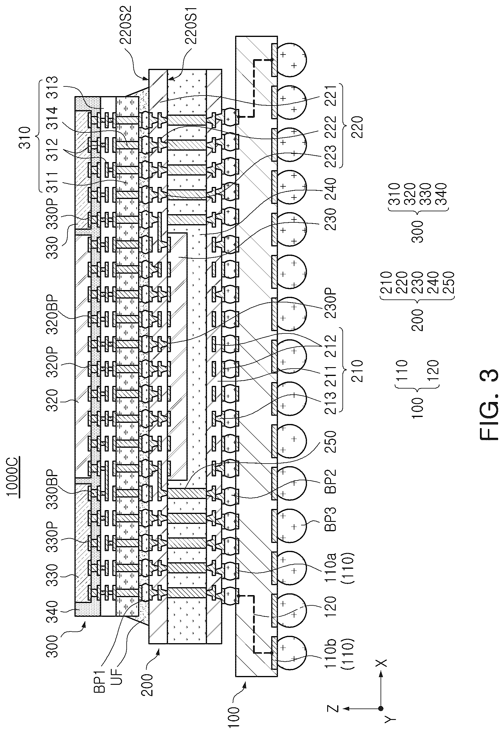 Patent US12568865 Figure 6 – Semiconductor package