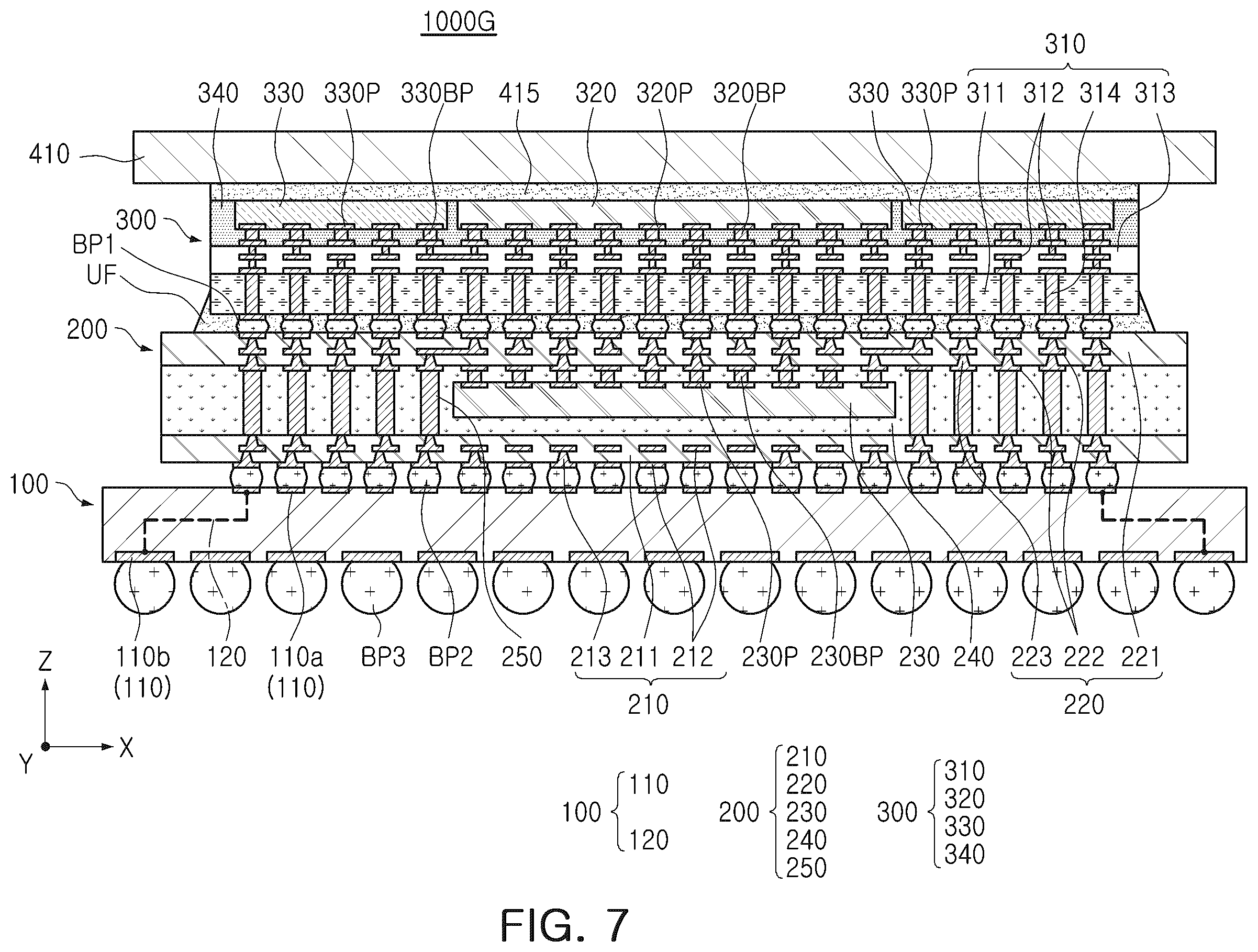 Patent US12568865 Figure 10 – Semiconductor package