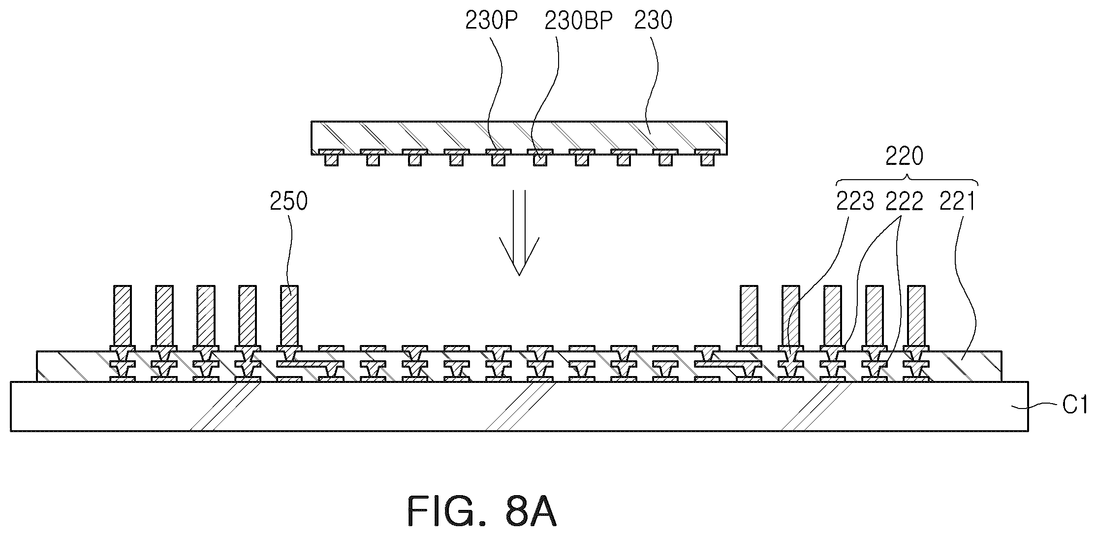 Patent US12568865 Figure 11 – Semiconductor package