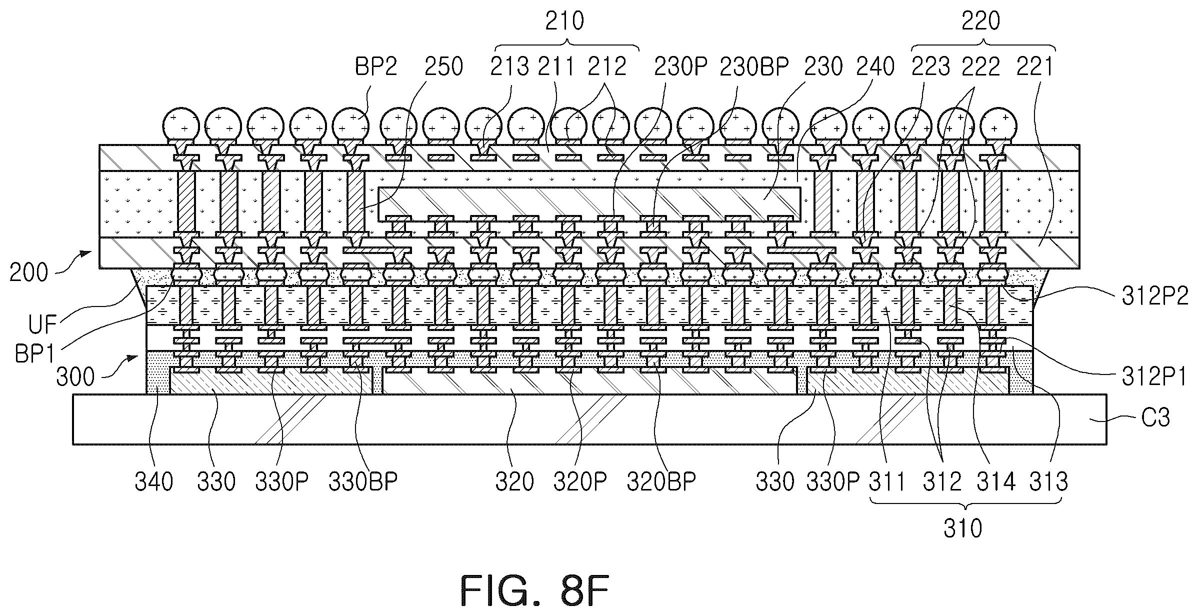 Patent US12568865 Figure 16 – Semiconductor package
