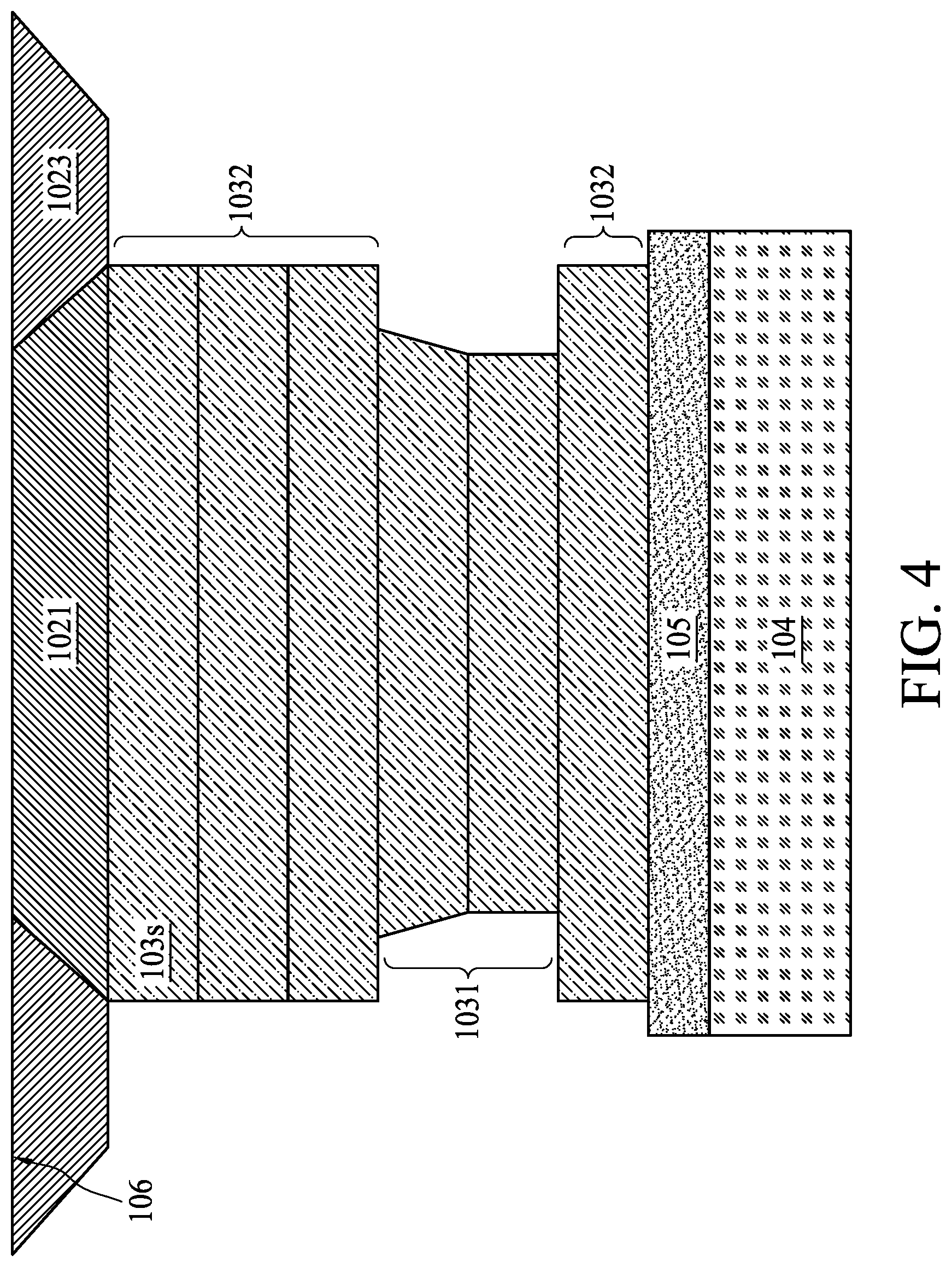 Patent US12568866 Figure 4 – Semiconductor structure and method of manufacturing the same