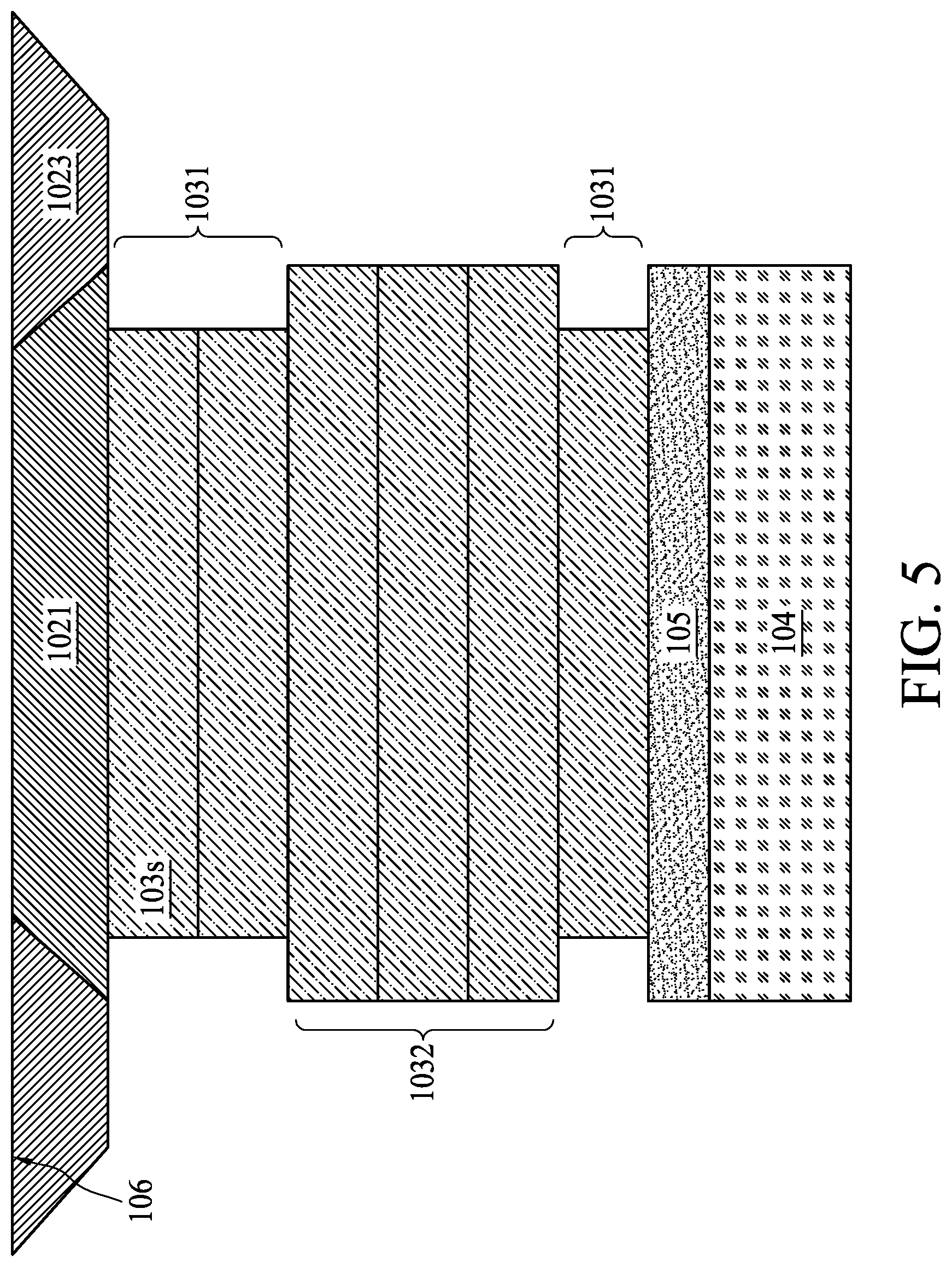 Patent US12568866 Figure 5 – Semiconductor structure and method of manufacturing the same
