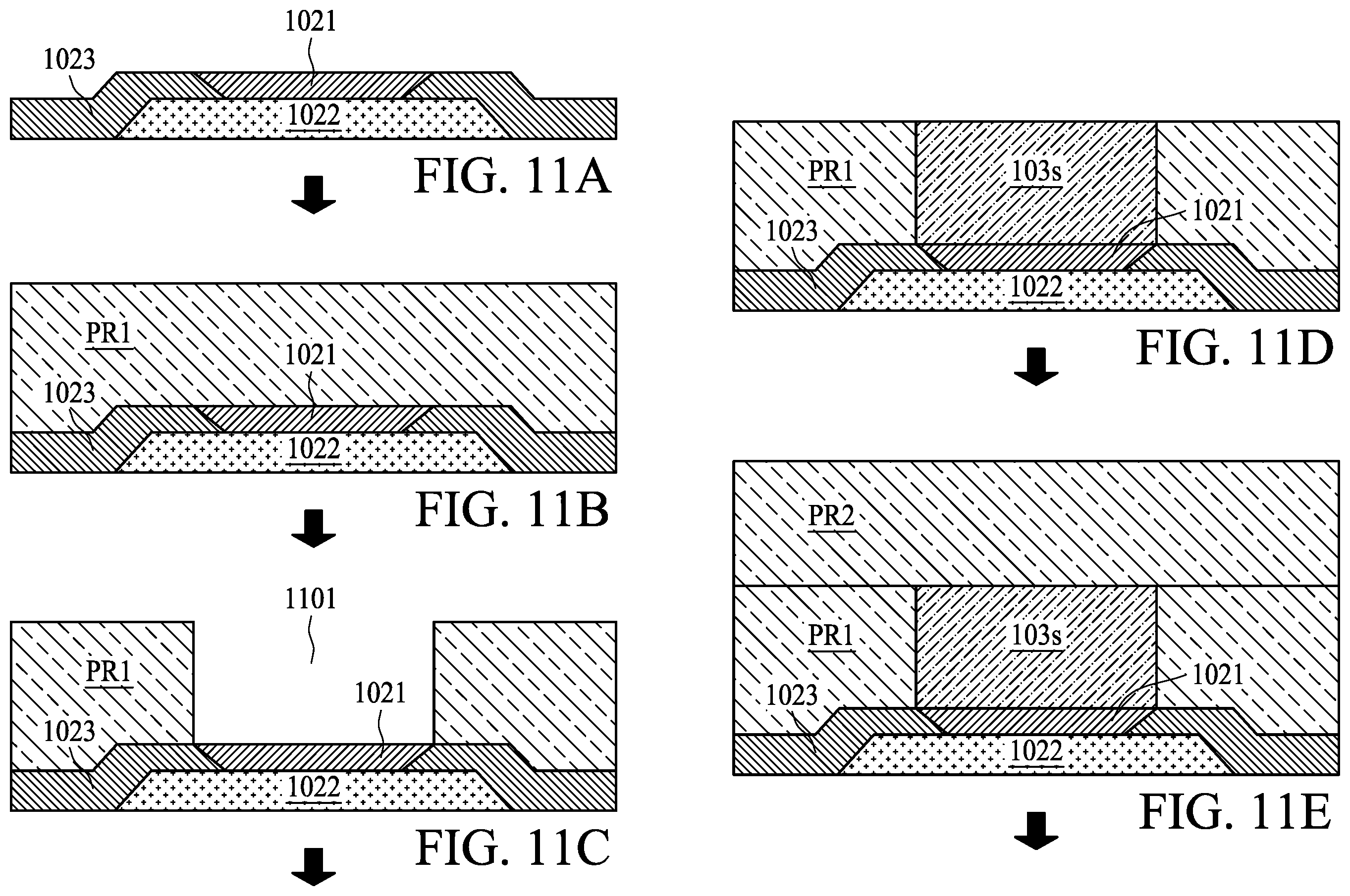 Patent US12568866 Figure 11 – Semiconductor structure and method of manufacturing the same