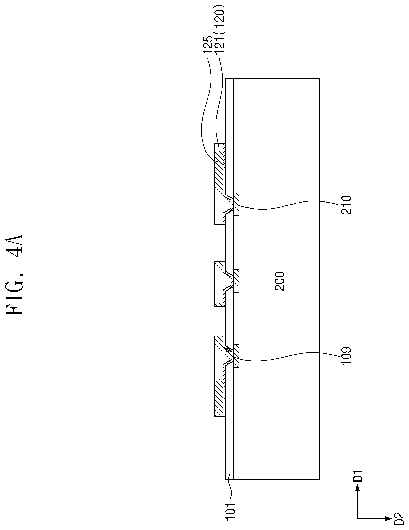 Patent US12568867 Figure 4 – Semiconductor package including under-bump protection patterns and method of manufacturing the semiconductor package