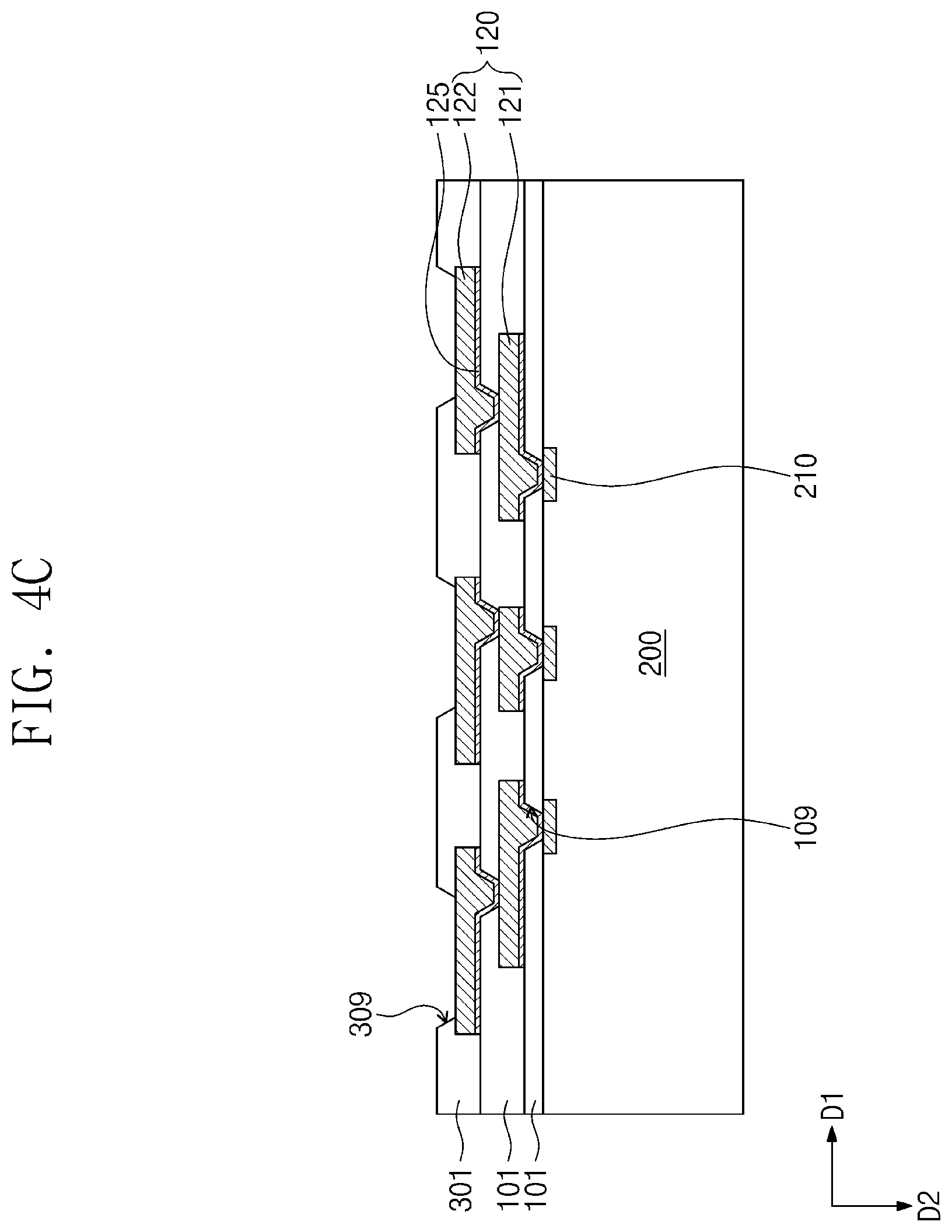 Patent US12568867 Figure 6 – Semiconductor package including under-bump protection patterns and method of manufacturing the semiconductor package