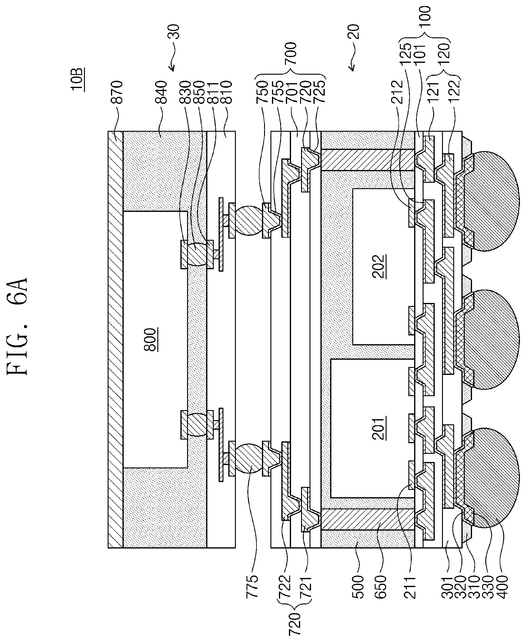 Patent US12568867 Figure 17 – Semiconductor package including under-bump protection patterns and method of manufacturing the semiconductor package