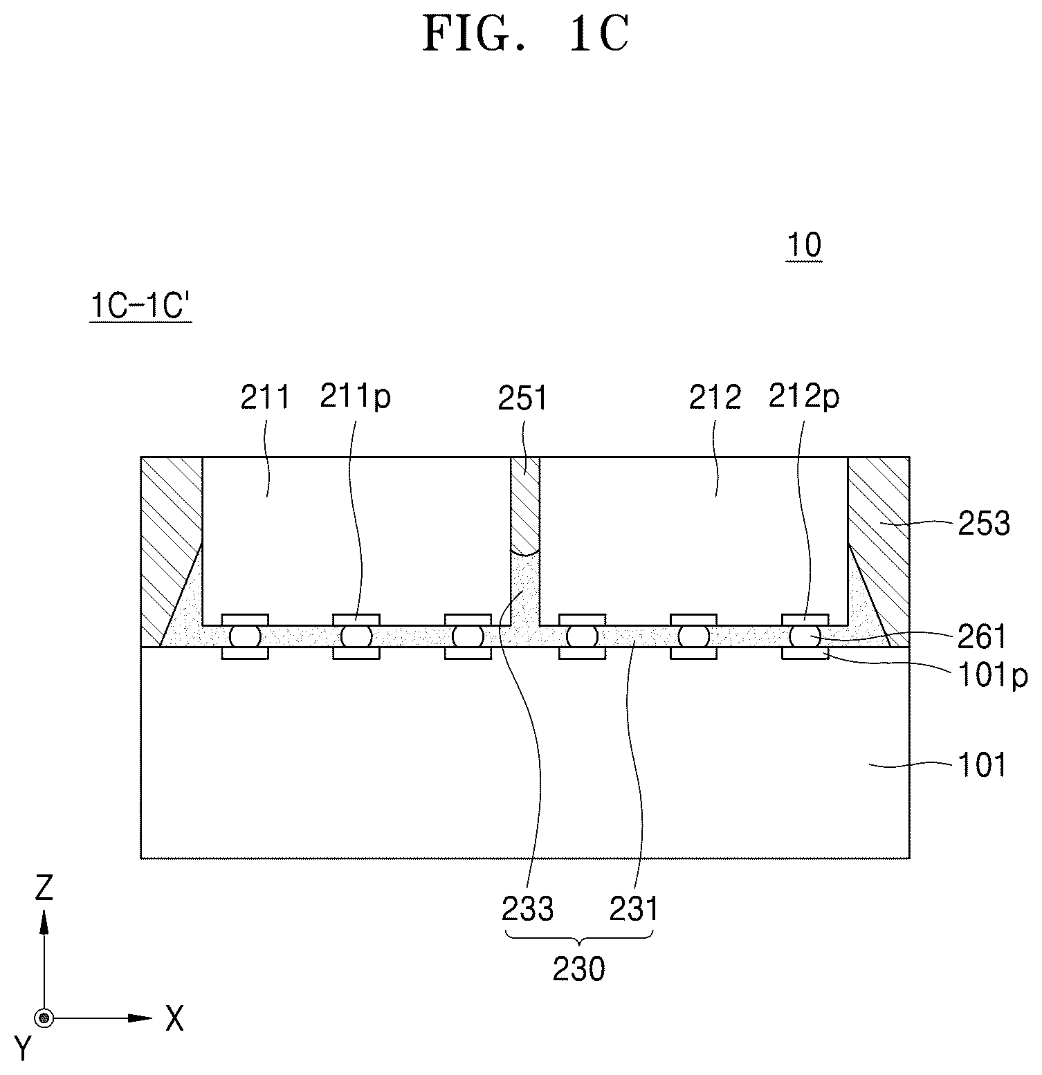 Patent US12568868 Figure 3 – Semiconductor package