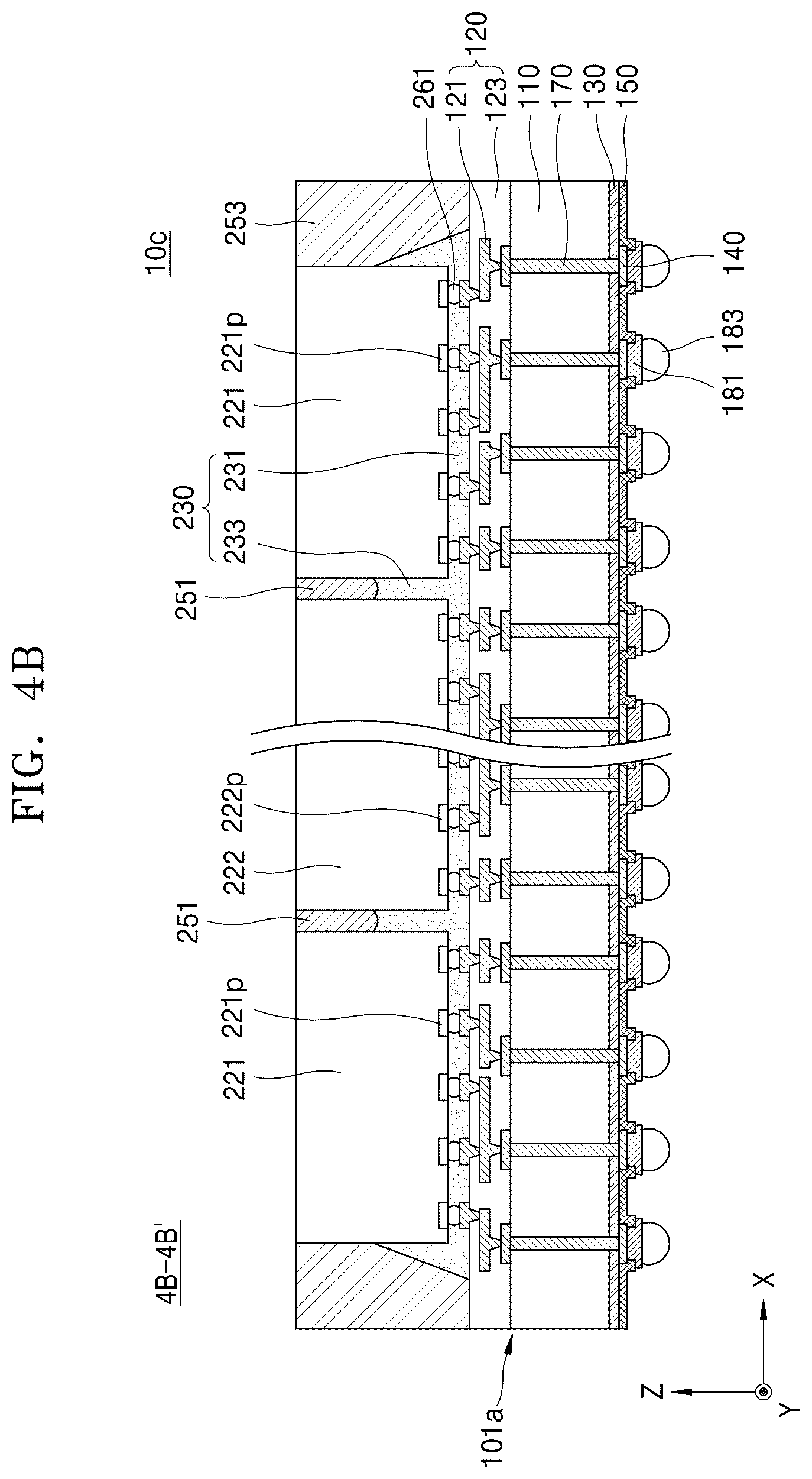 Patent US12568868 Figure 9 – Semiconductor package