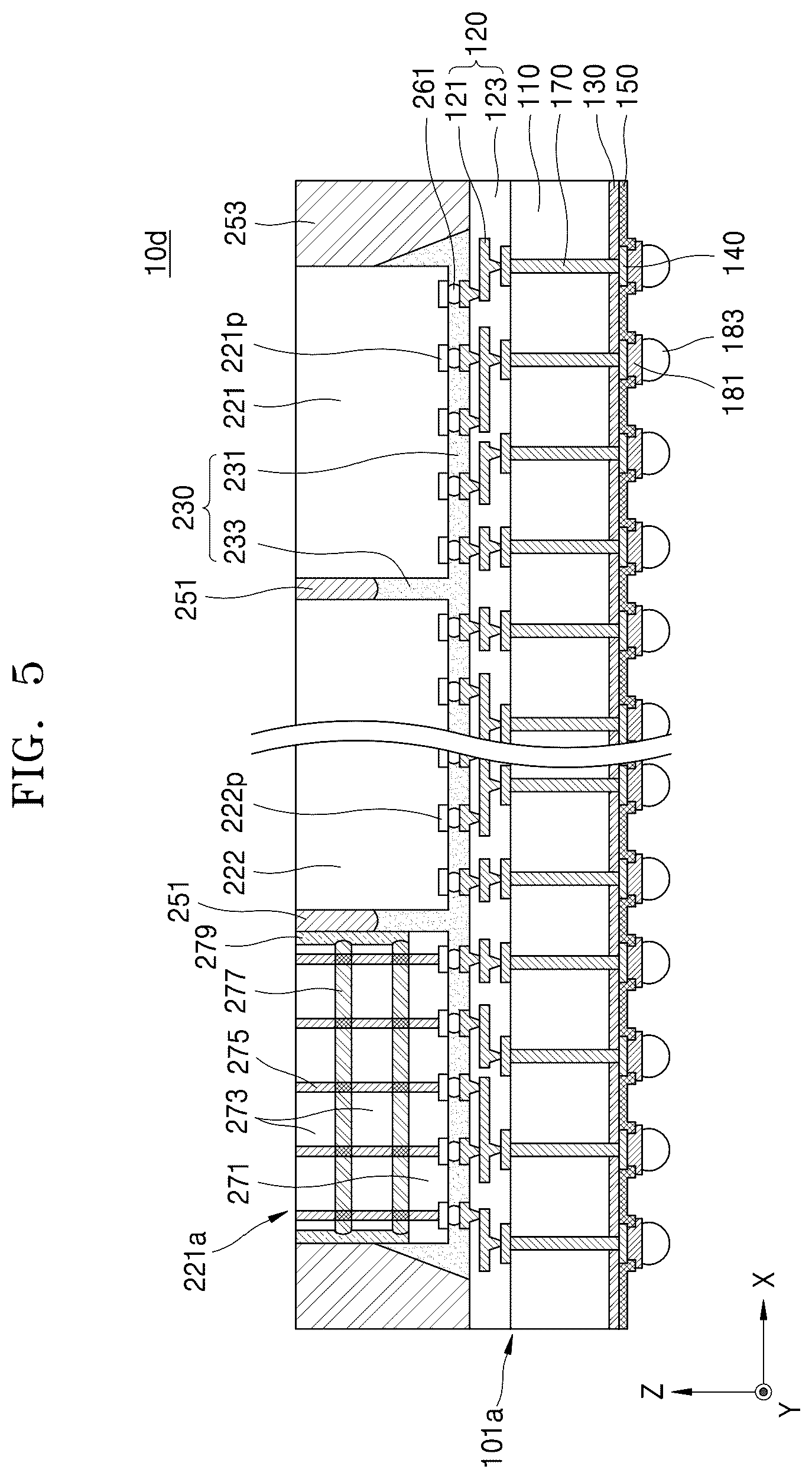 Patent US12568868 Figure 10 – Semiconductor package