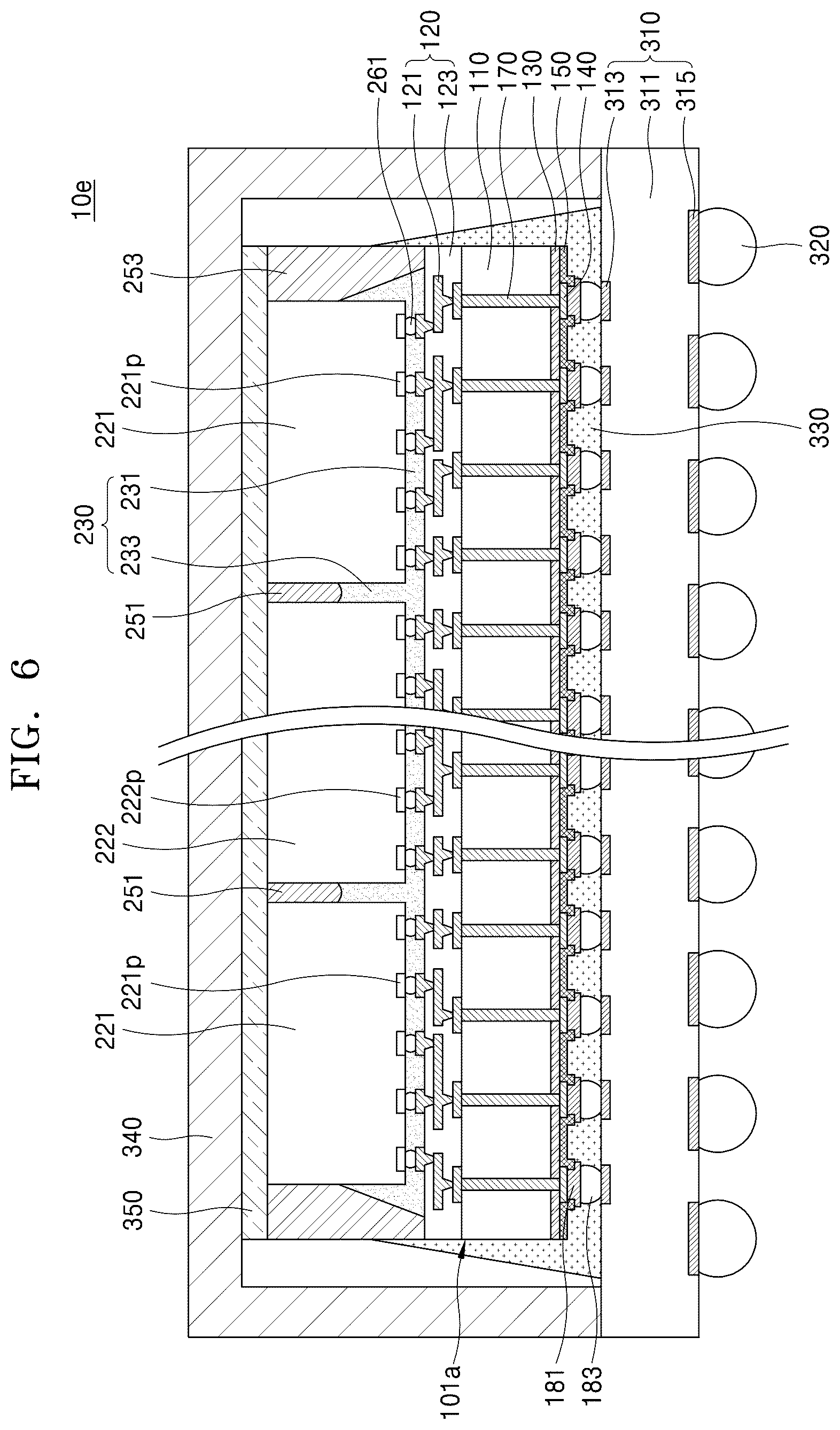 Patent US12568868 Figure 11 – Semiconductor package