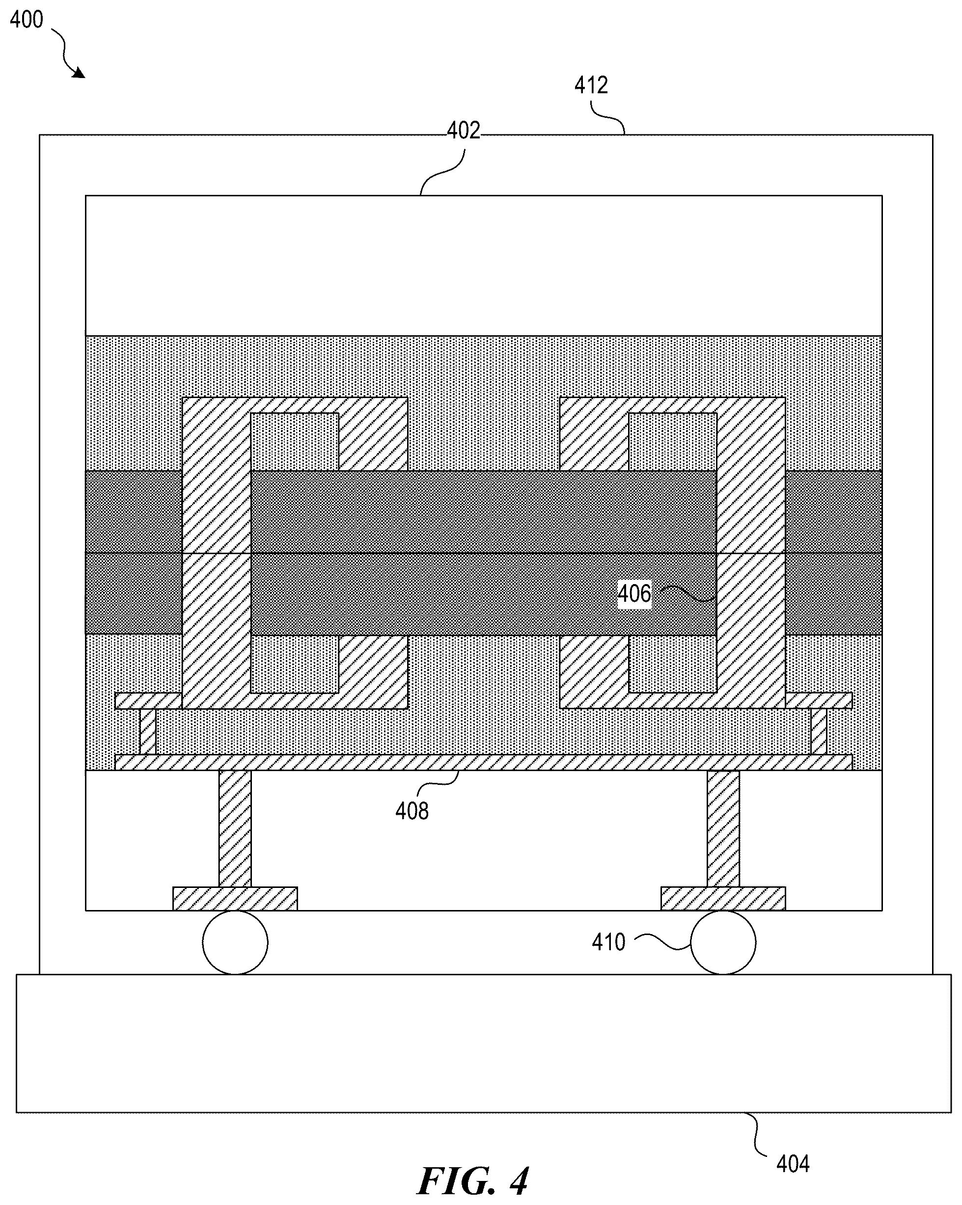 Patent US12568869 Figure 5 – Semiconductor device circuitry formed from remote reservoirs