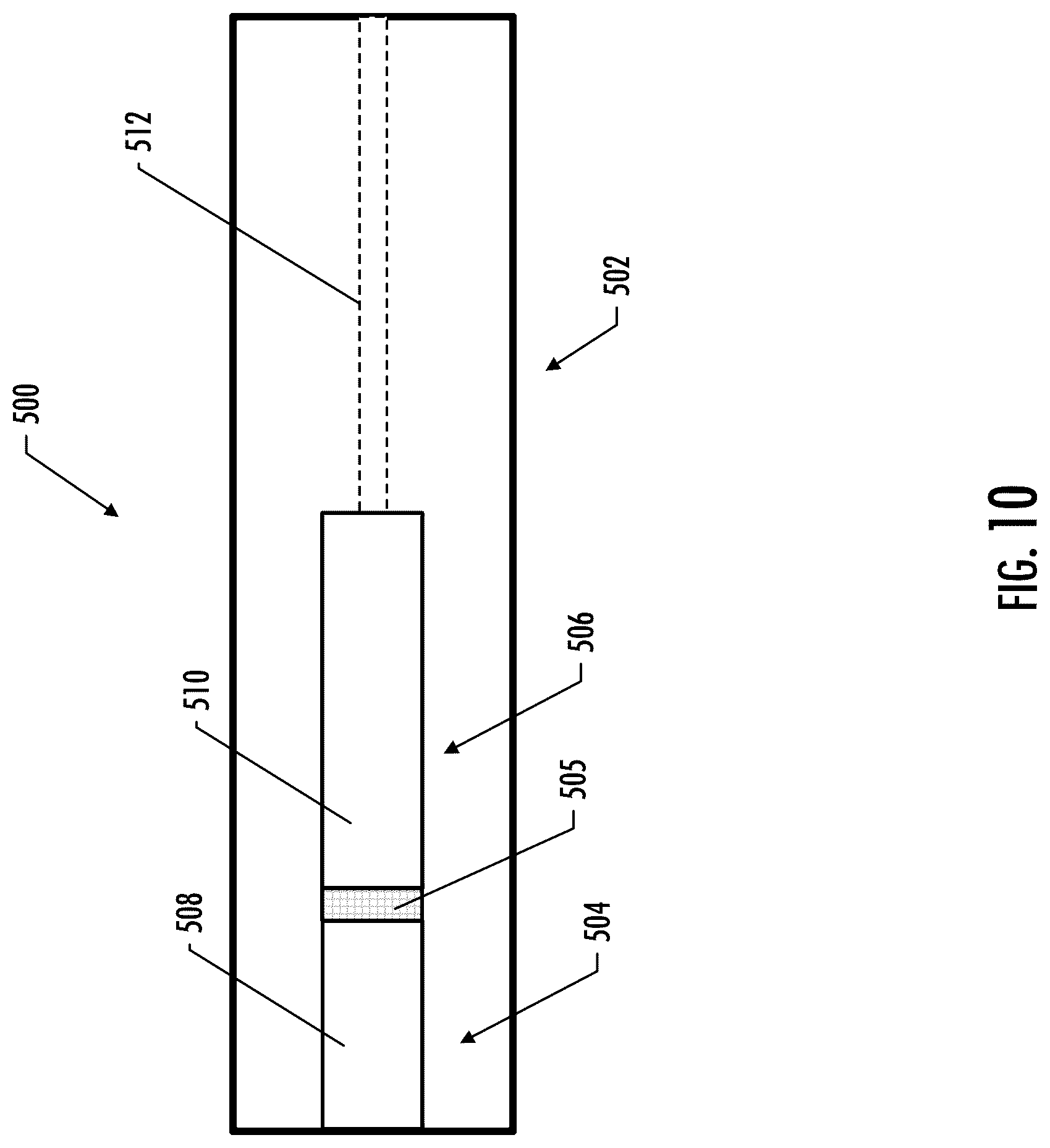 Patent US12569004 Figure 10 – Aerosol delivery device with separable heat source and substrate