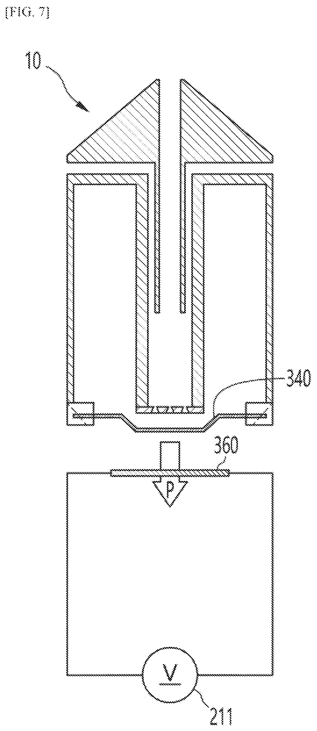 Patent US12569006 Figure 7 – Ultrasonic-based aerosol generation device