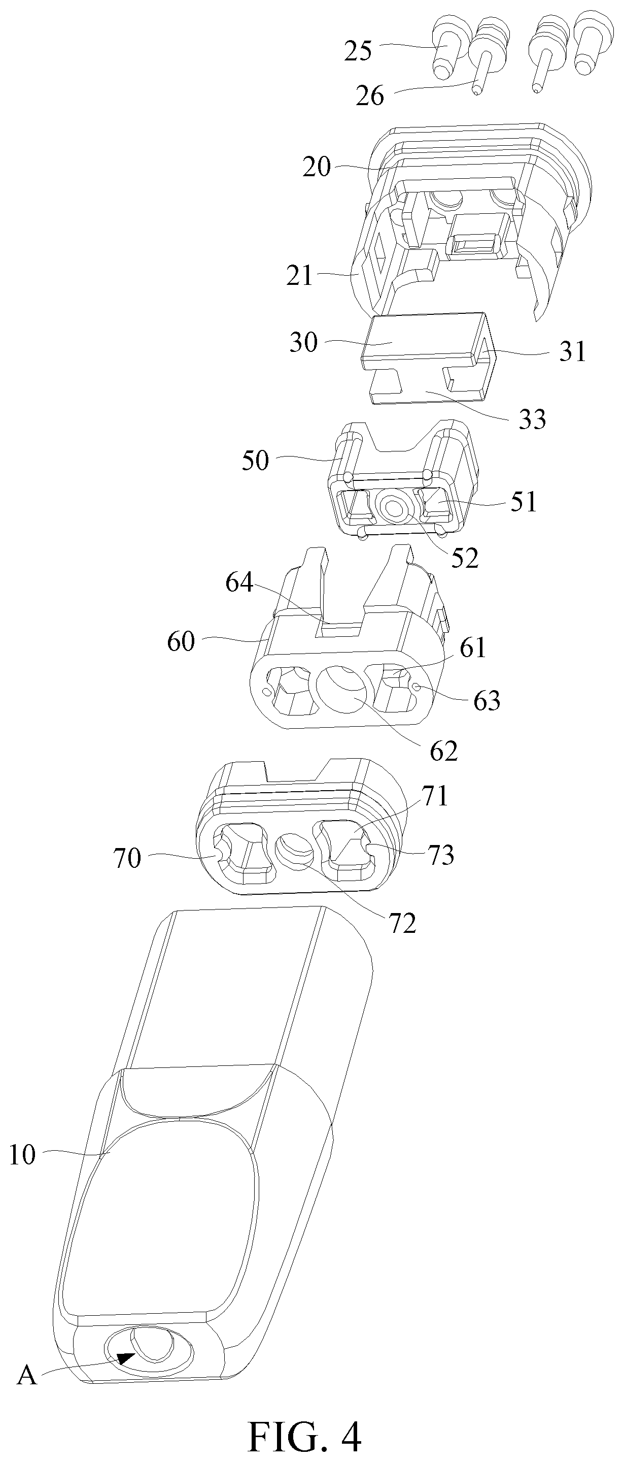 Patent US12569007 Figure 4 – E-cigarette vaporizer and e-cigarette