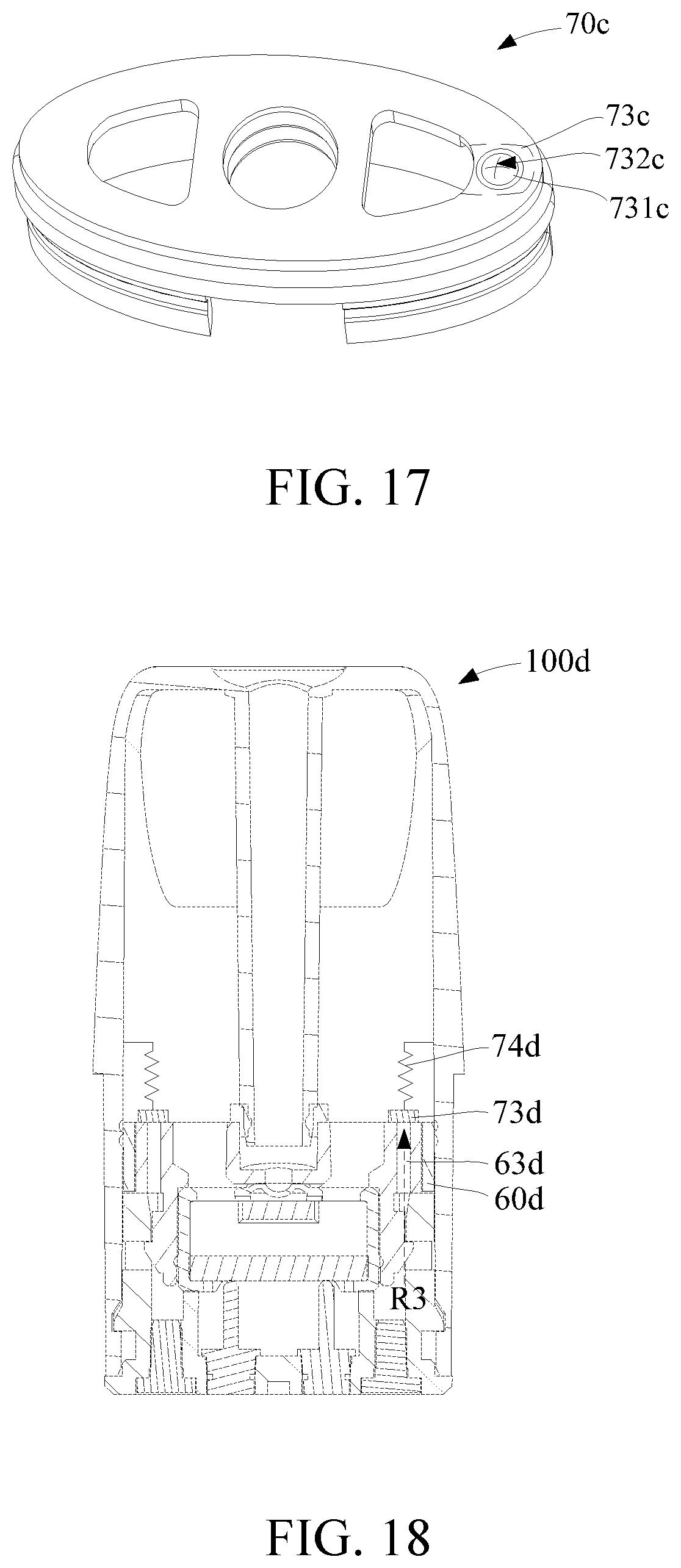 Patent US12569007 Figure 10 – E-cigarette vaporizer and e-cigarette