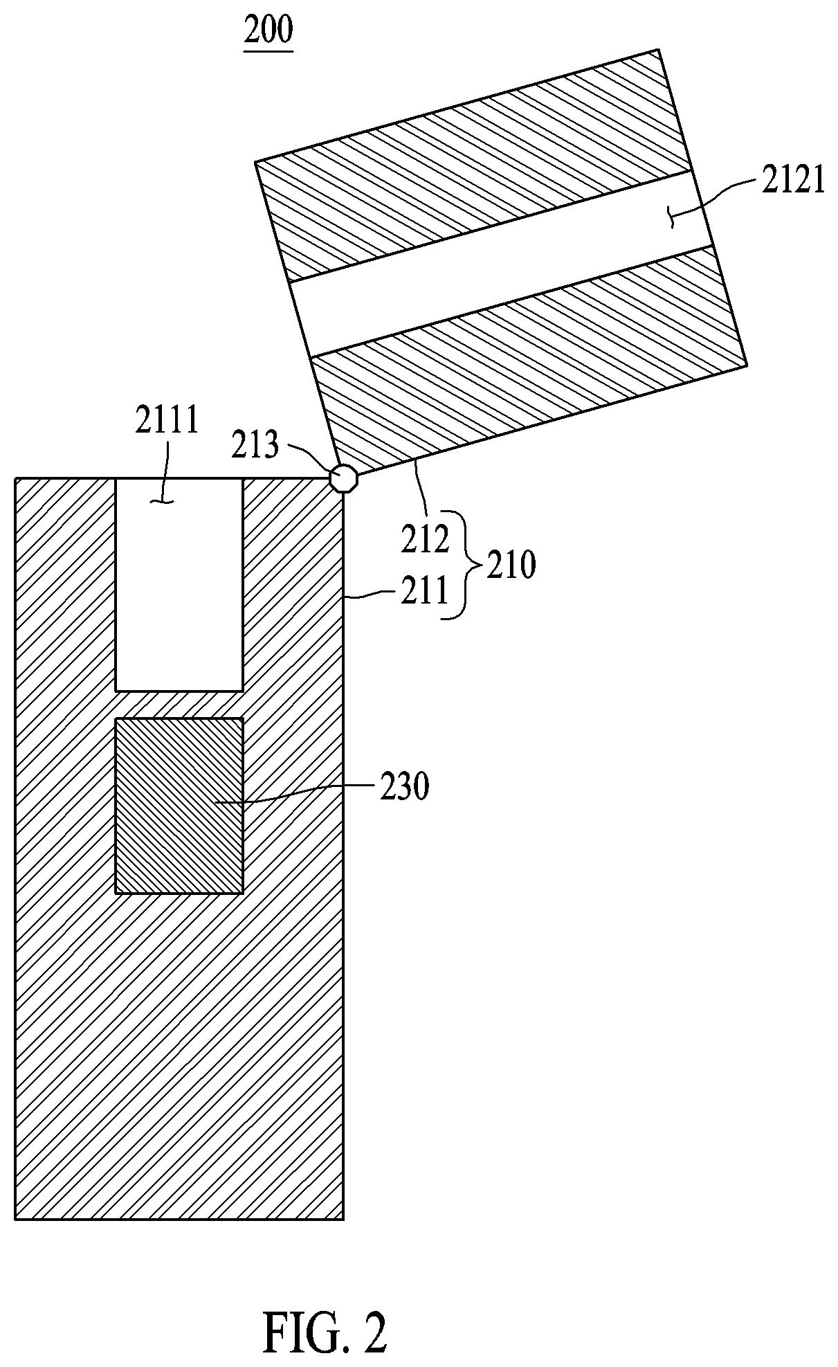 Patent US12569009 Figure 2 – Aerosol generating device