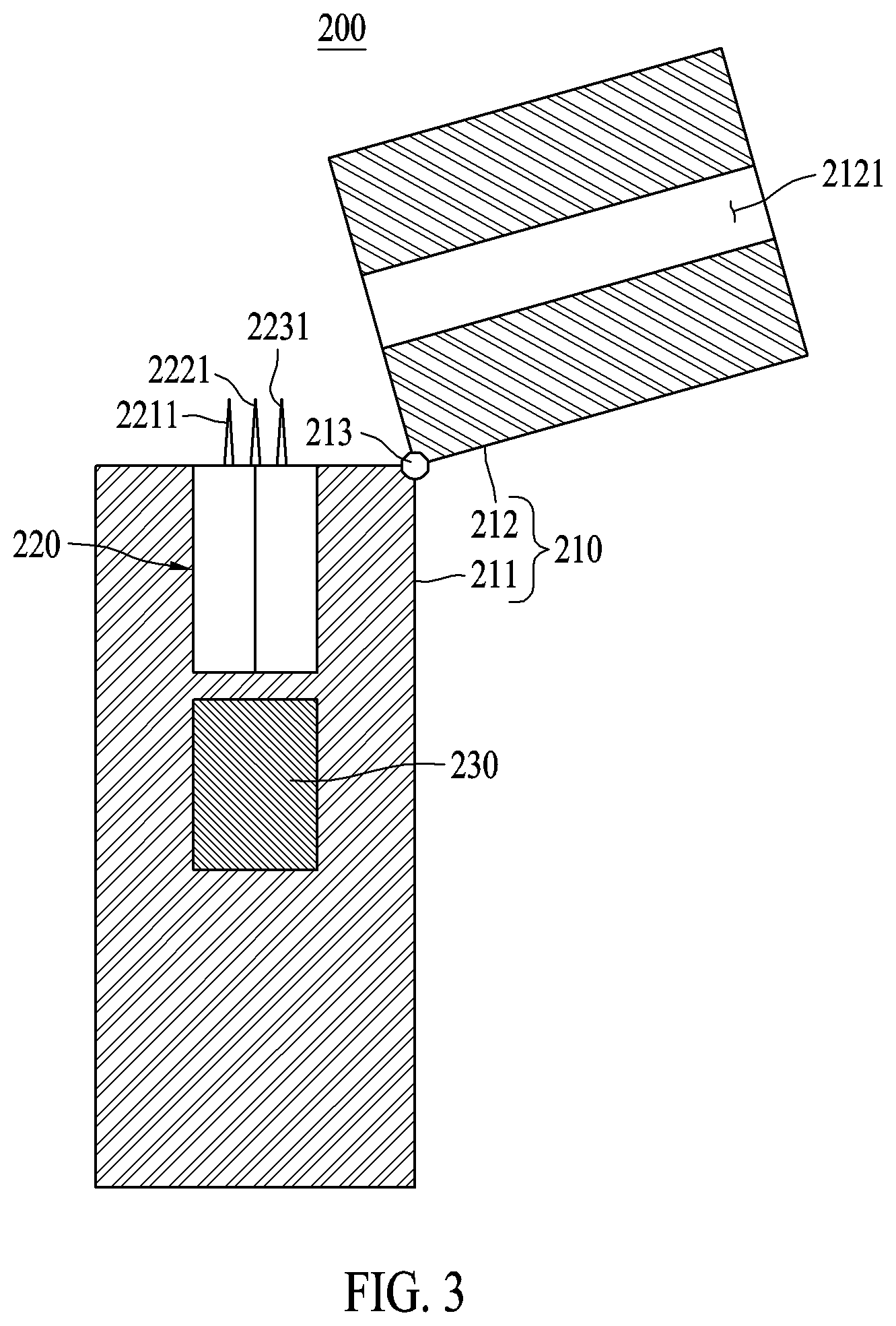 Patent US12569009 Figure 3 – Aerosol generating device