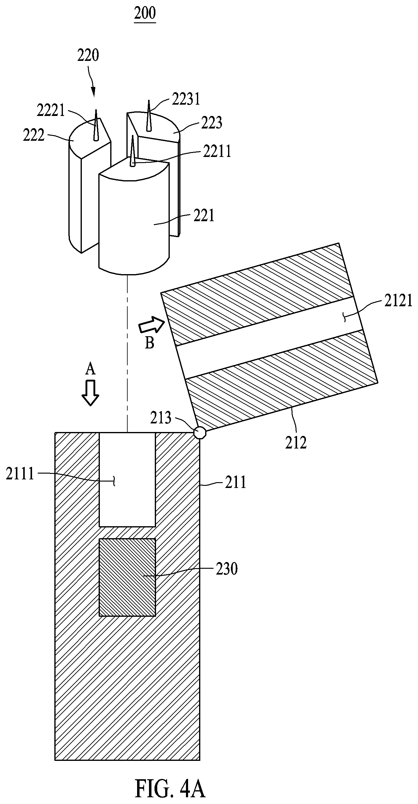 Patent US12569009 Figure 4 – Aerosol generating device